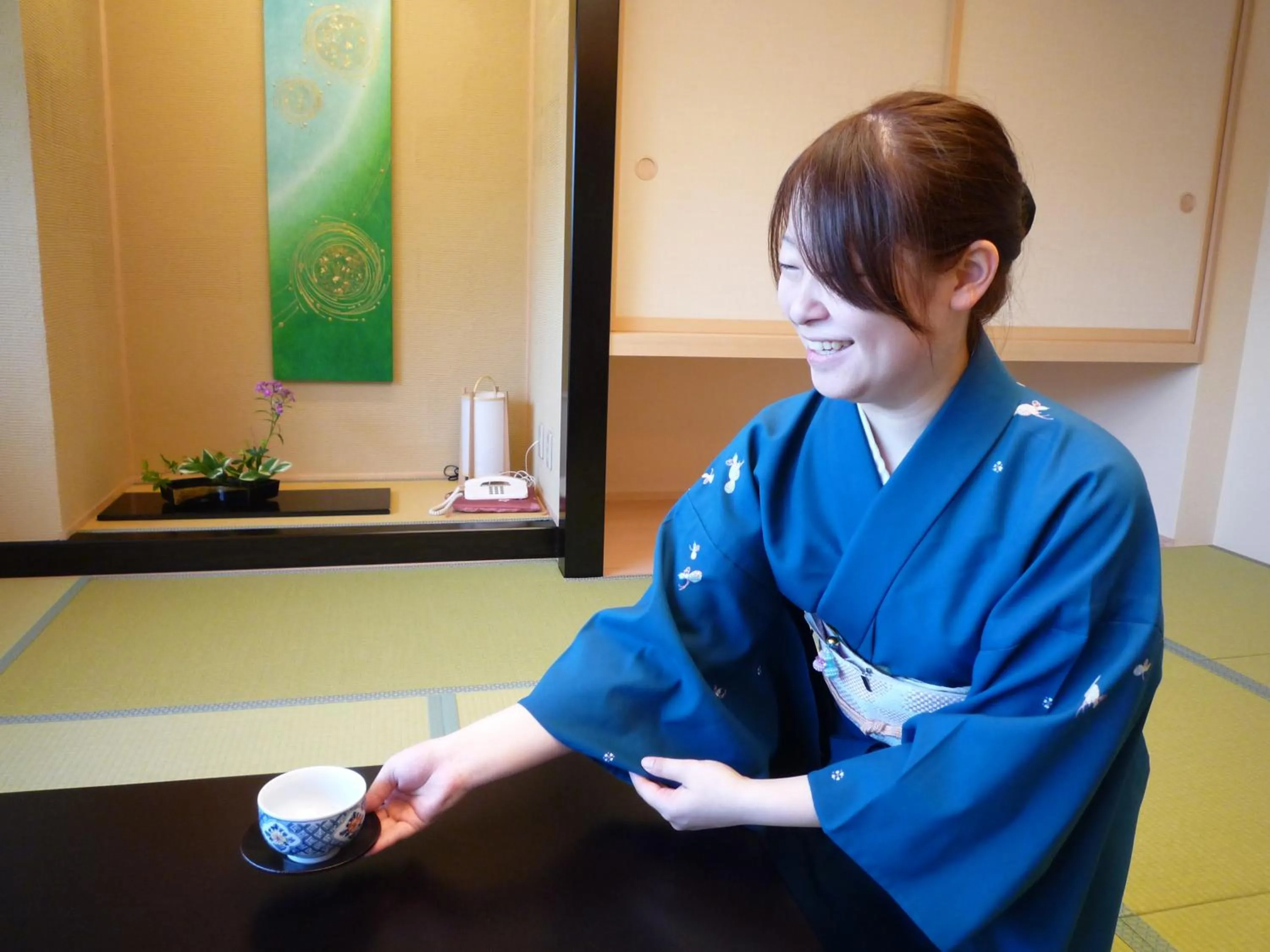 Staff in Fujikawaguchiko Onsen Konanso