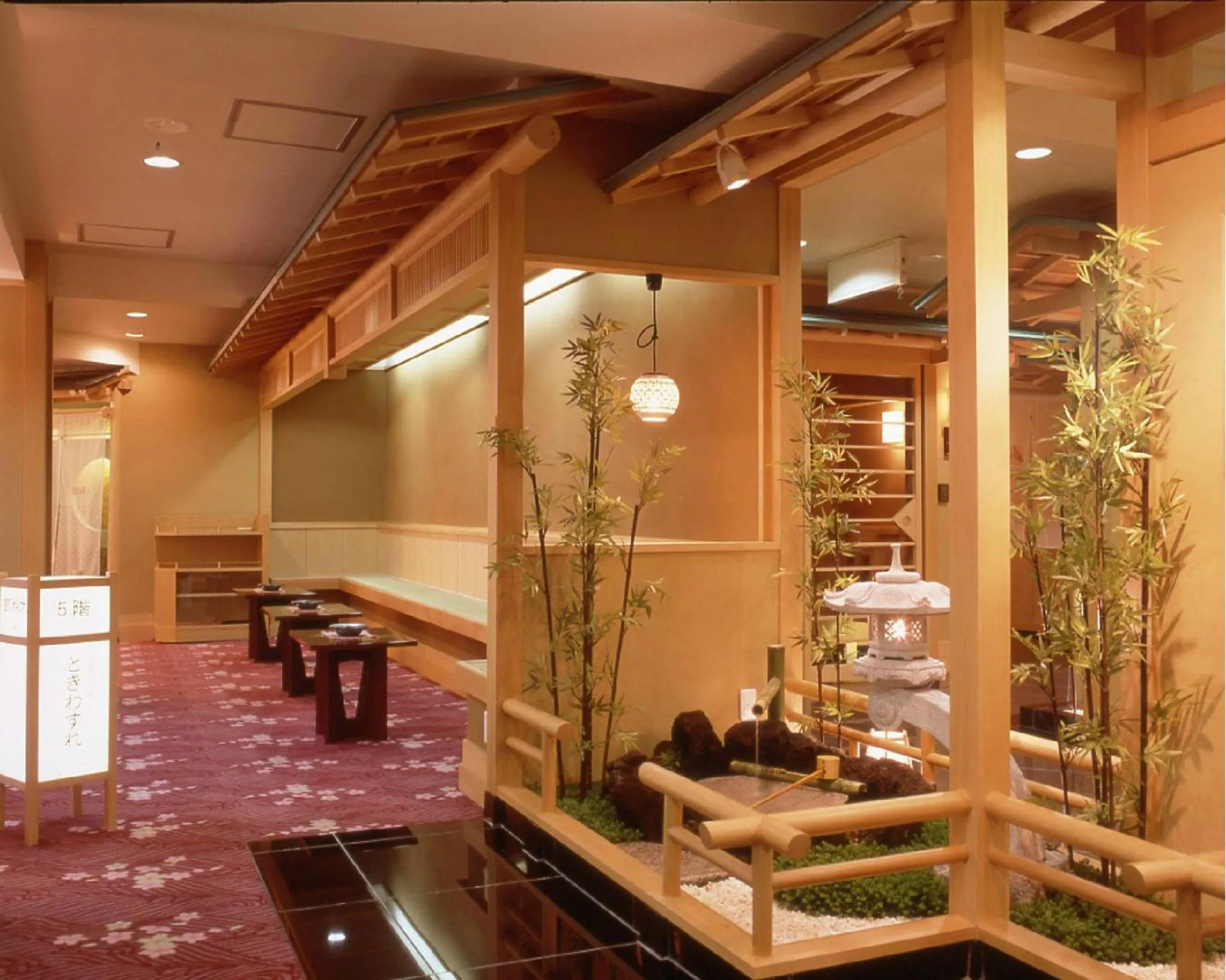 Area and facilities in Fujikawaguchiko Onsen Konanso