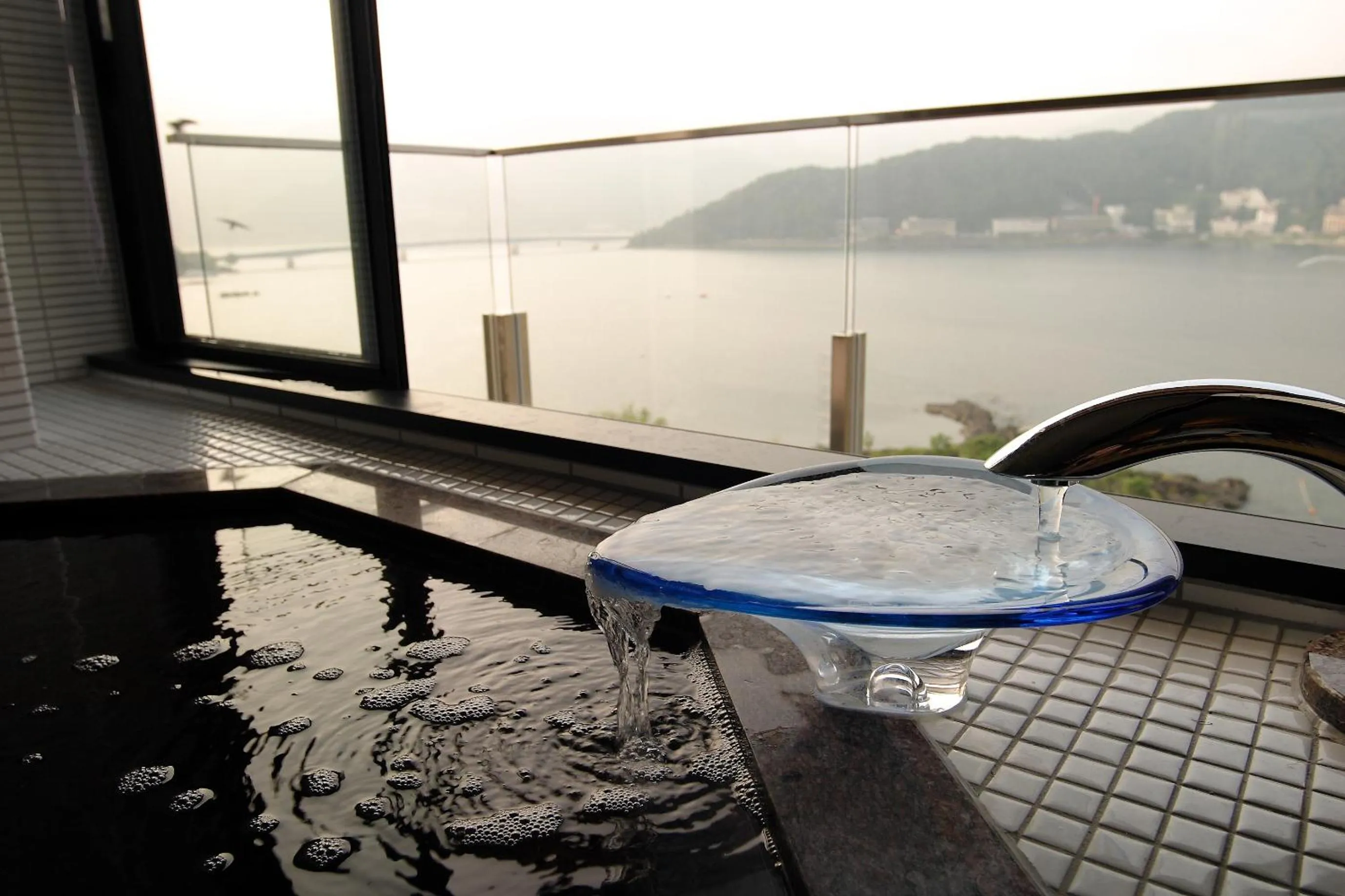 Hot Spring Bath in Fujikawaguchiko Onsen Konanso