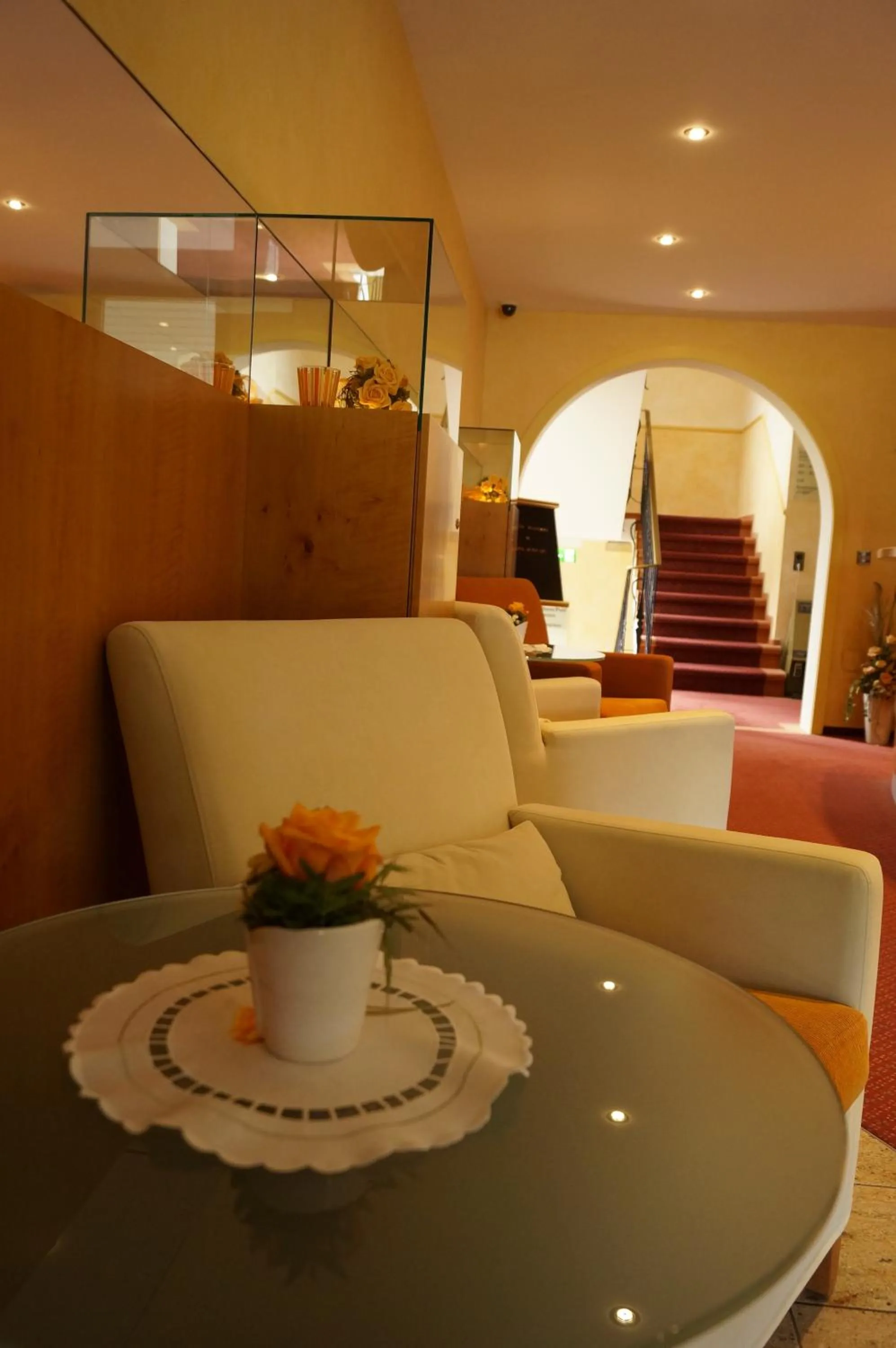 Lobby or reception in Hotel an der Ilse