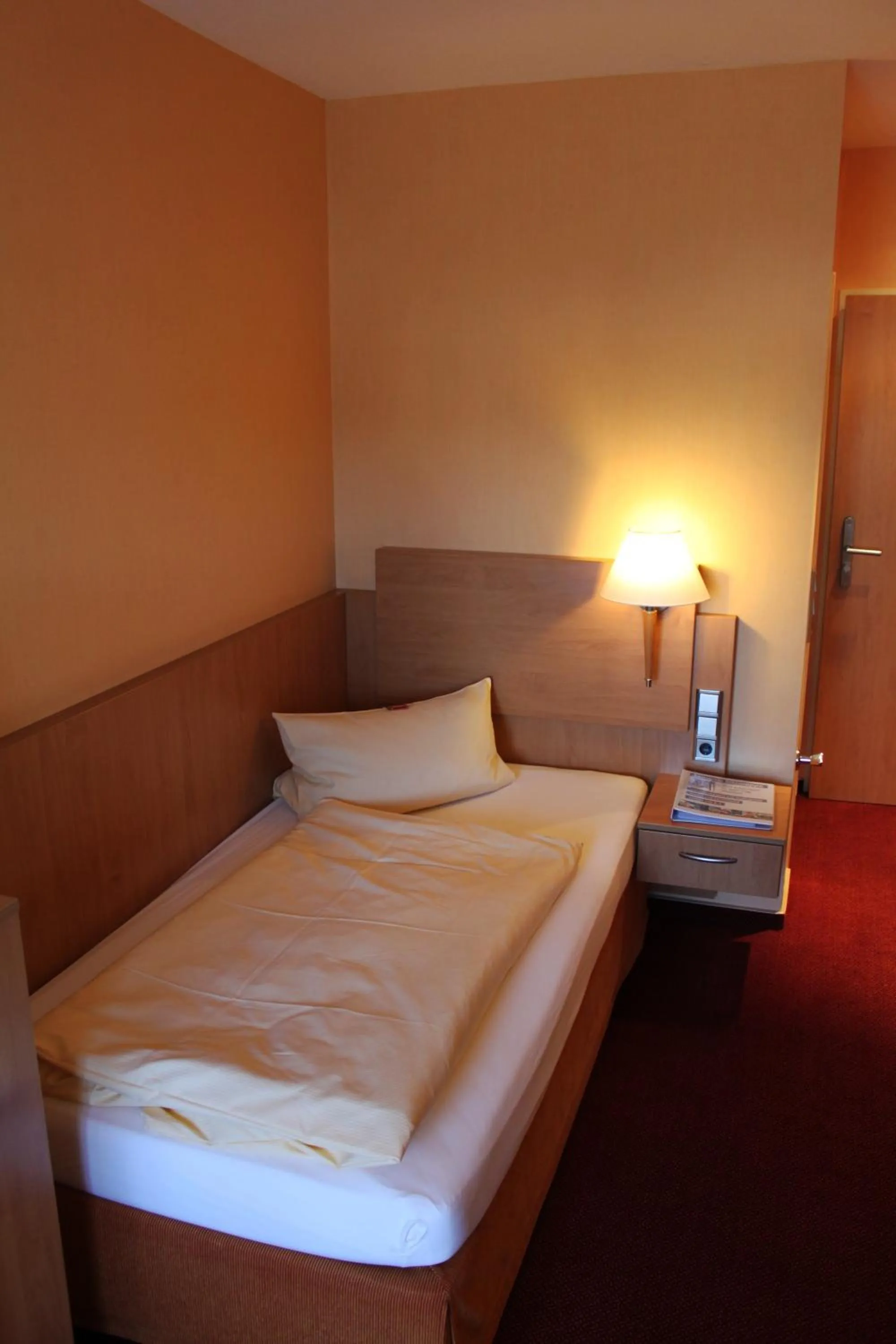 Decorative detail, Bed in Hotel an der Ilse