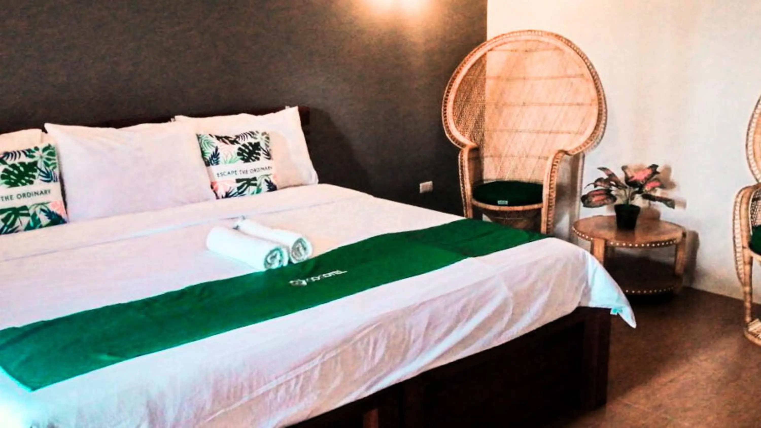 Bed in El Pueblo De Hermano by Cocotel