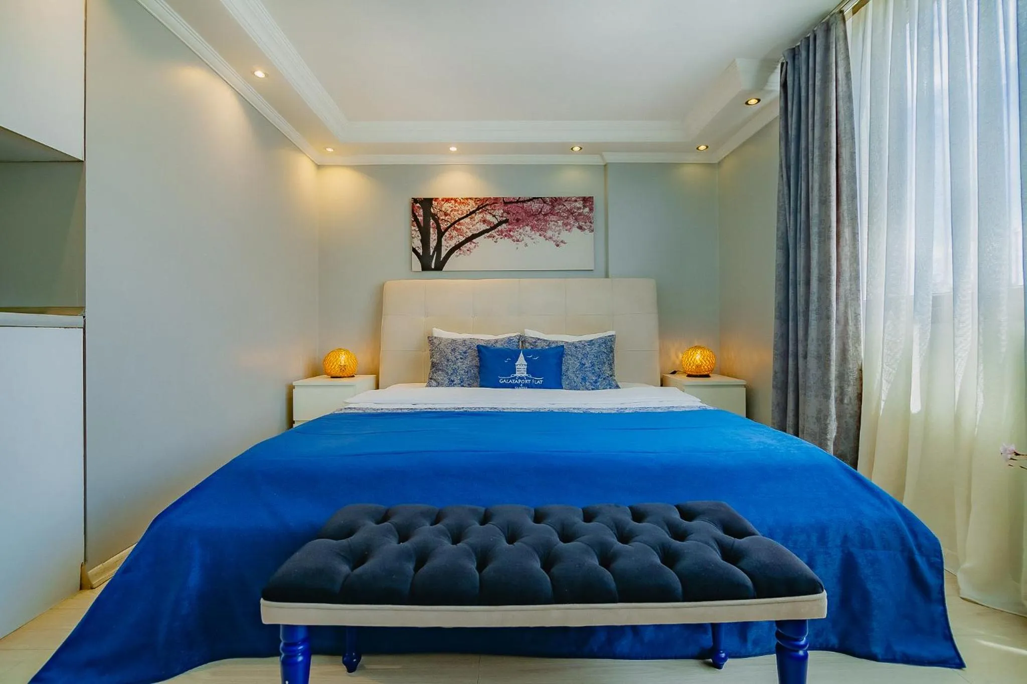 Bed in Galataport Flat Company