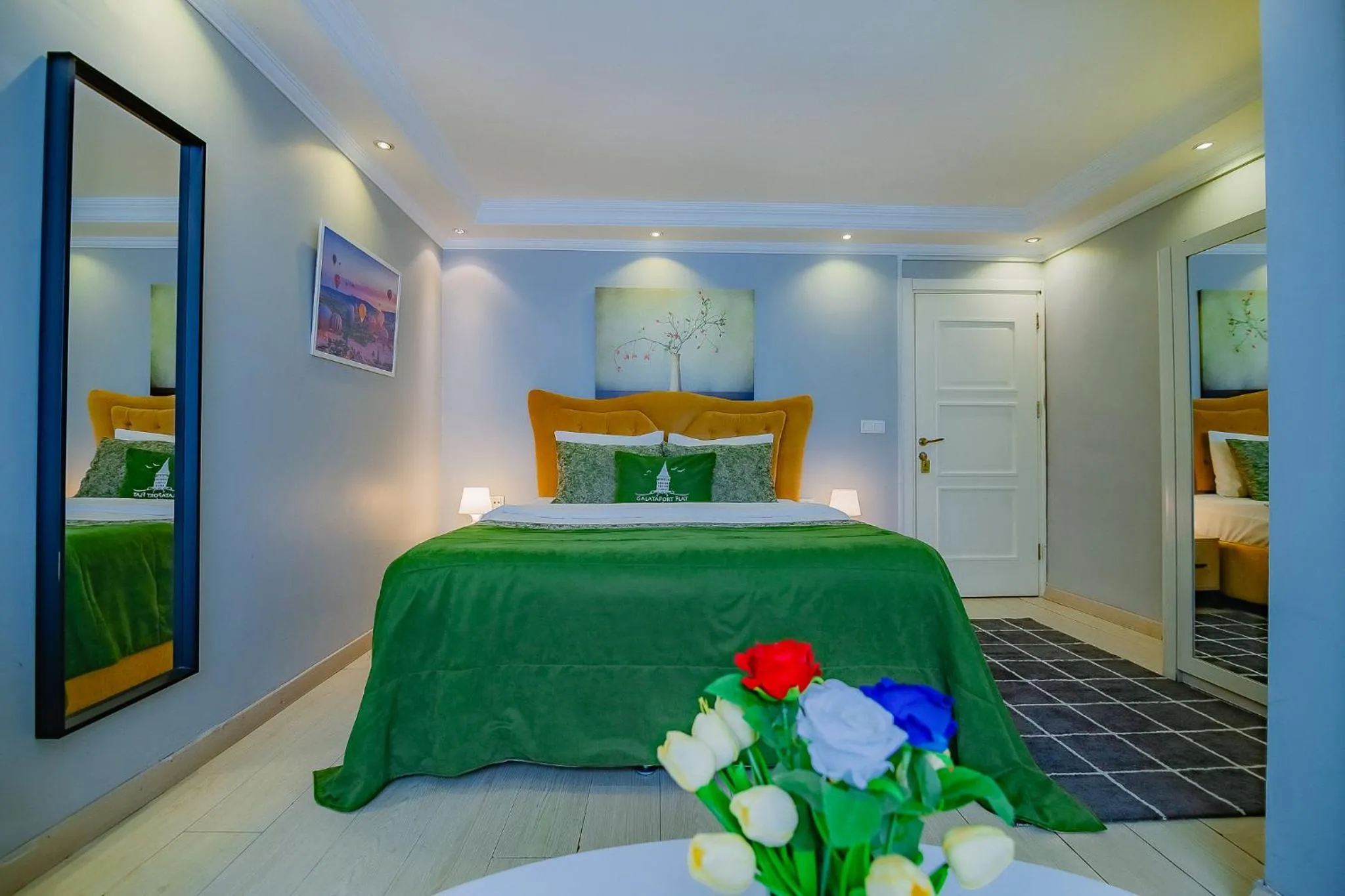 Bed in Galataport Flat Company