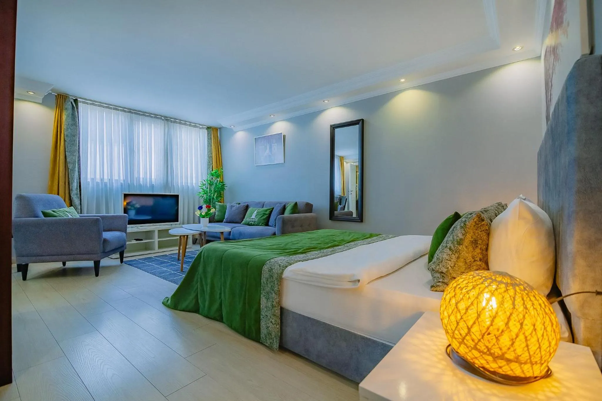 Bed in Galataport Flat Company