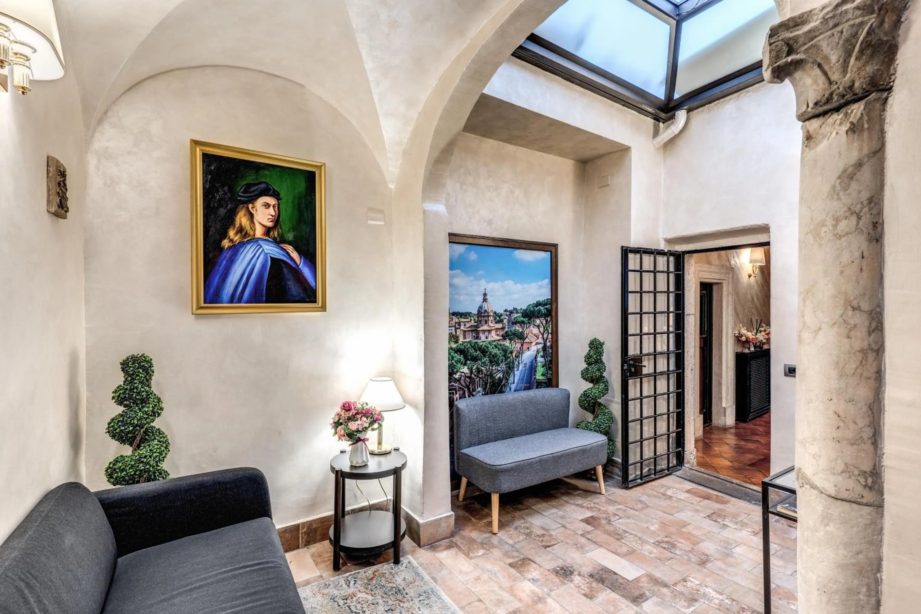 Communal lounge/ TV room in Boutique Relais Barozzi & SPA