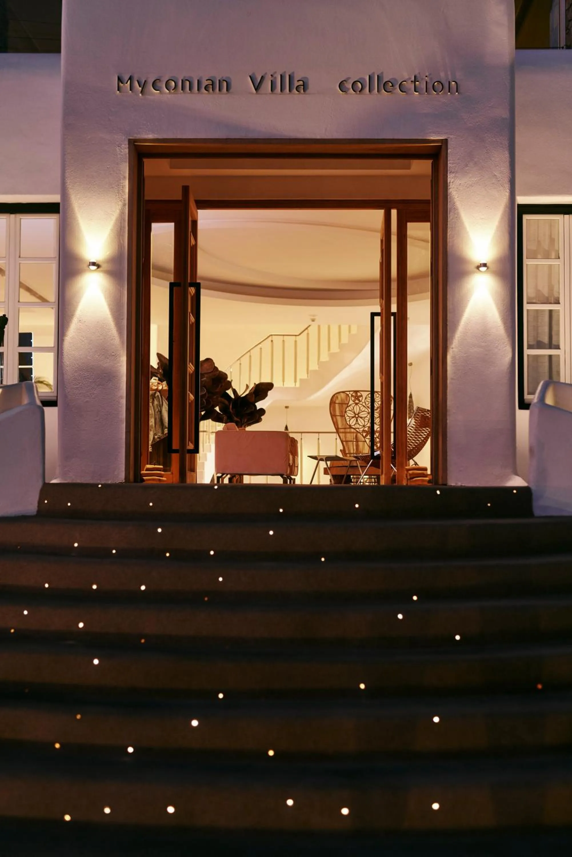 Facade/entrance in Myconian Villa Collection - Preferred Hotels & Resorts
