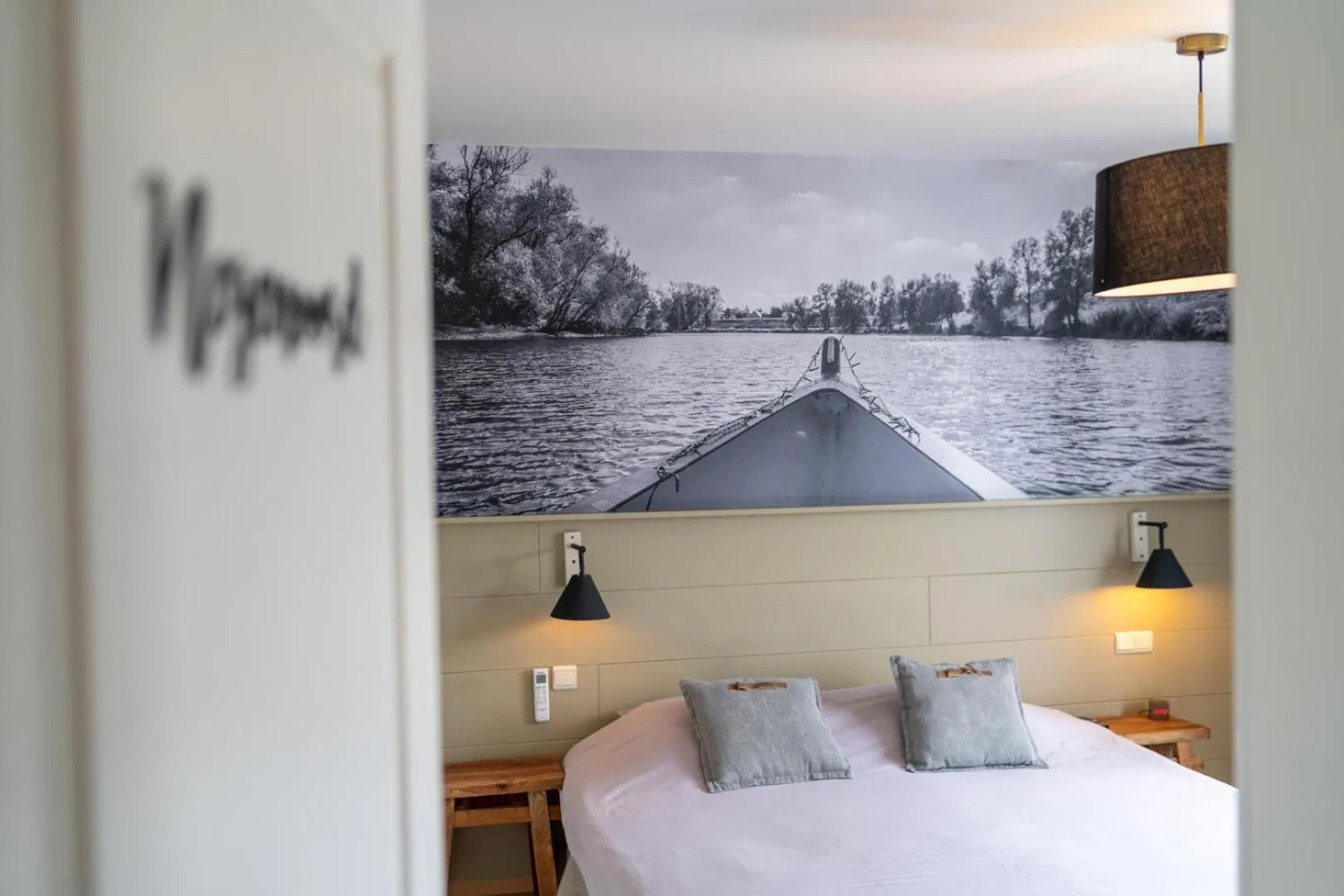 Bed in Hotel De Maretak