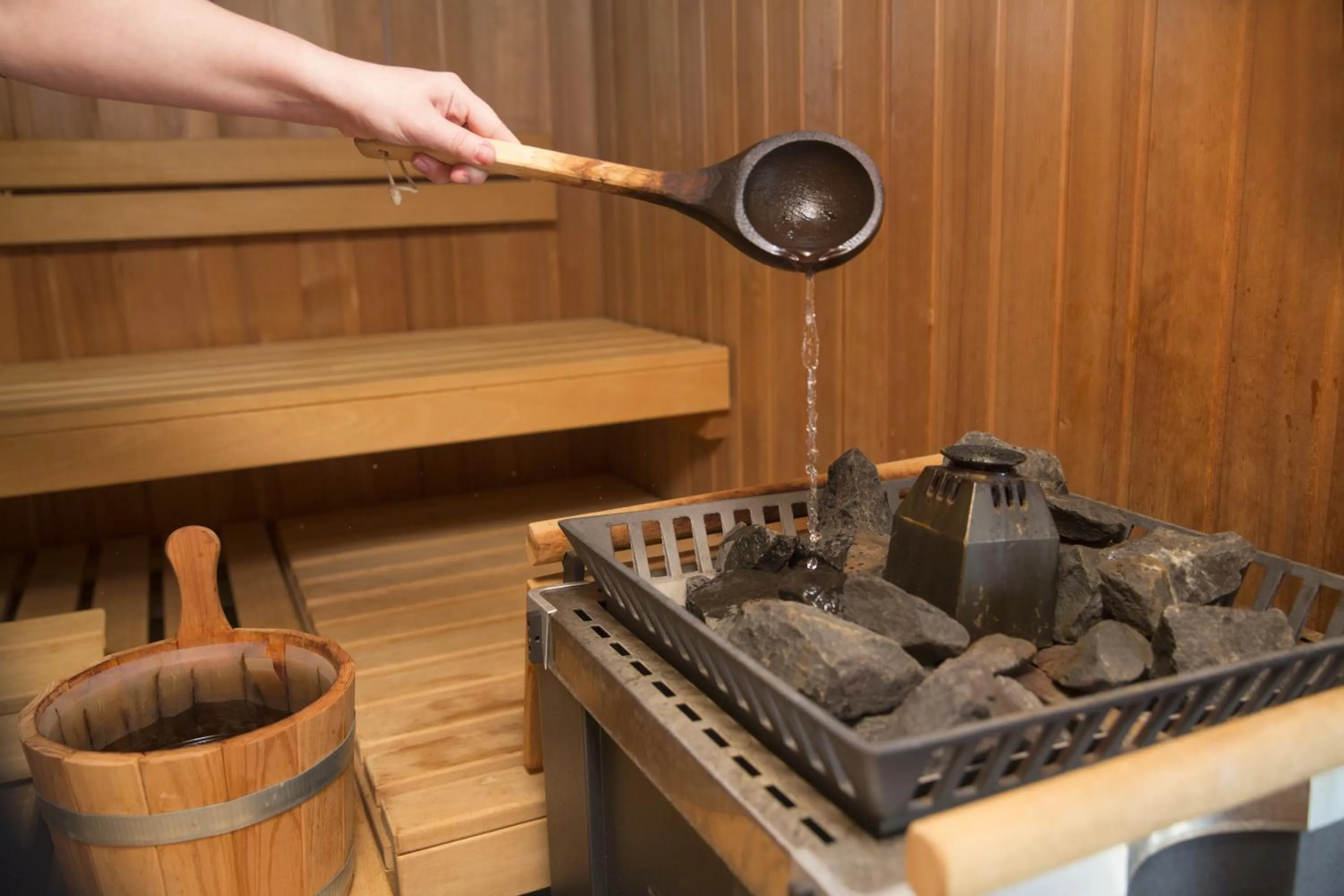 Spa and wellness centre/facilities in Hotel De Maretak