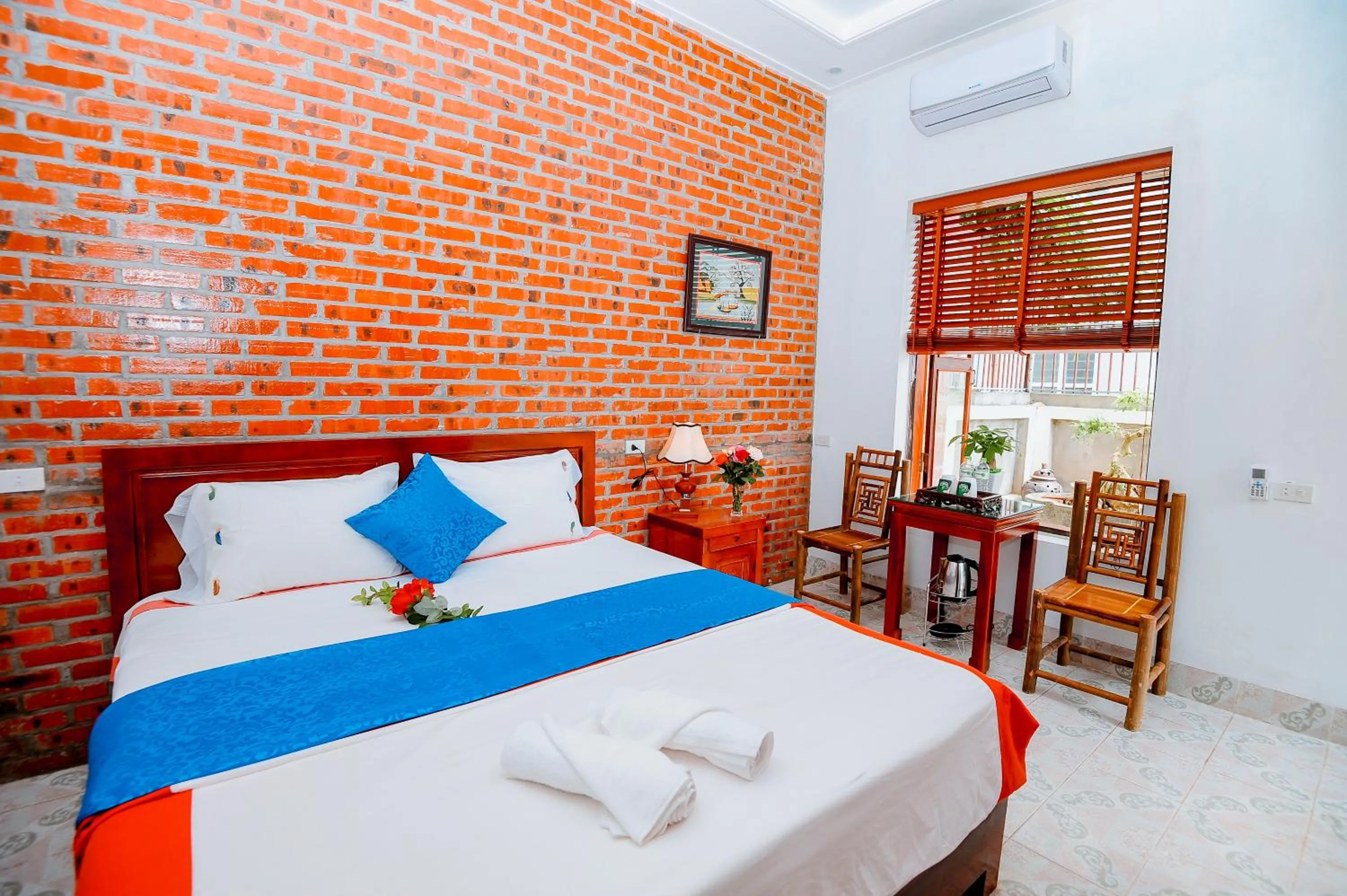 Photo of the whole room, Bed in Tam Coc Ngo Đong Homestay