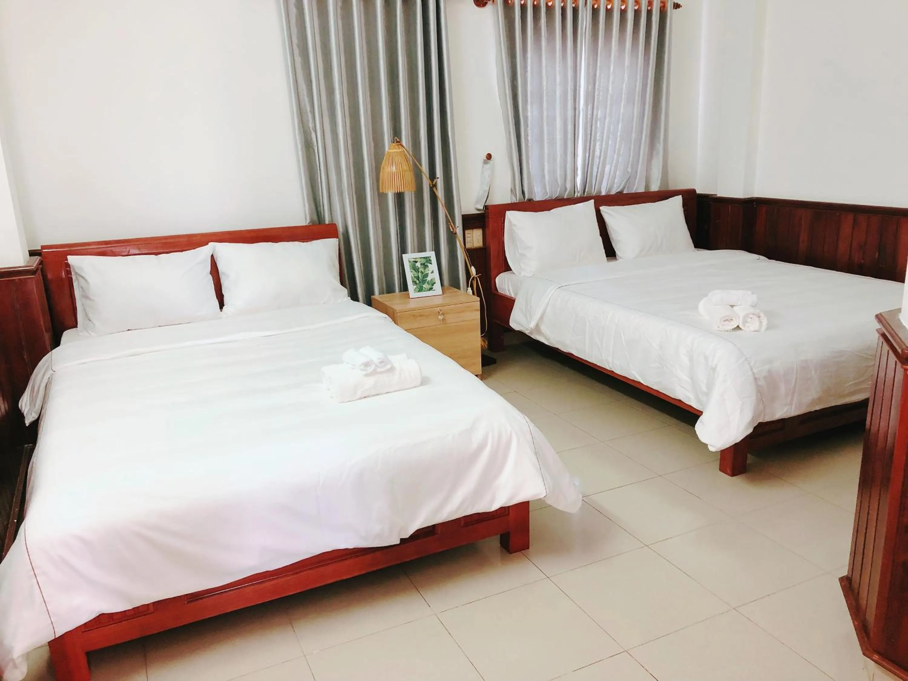 Bed in VIỆT Hostel
