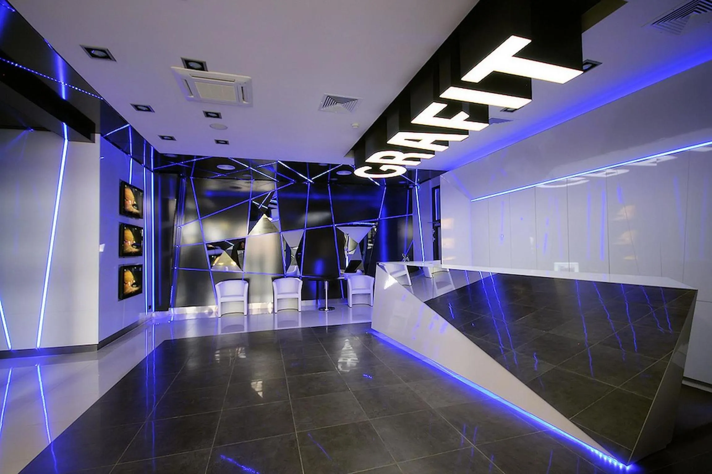 Lobby or reception in Hotel Grafit