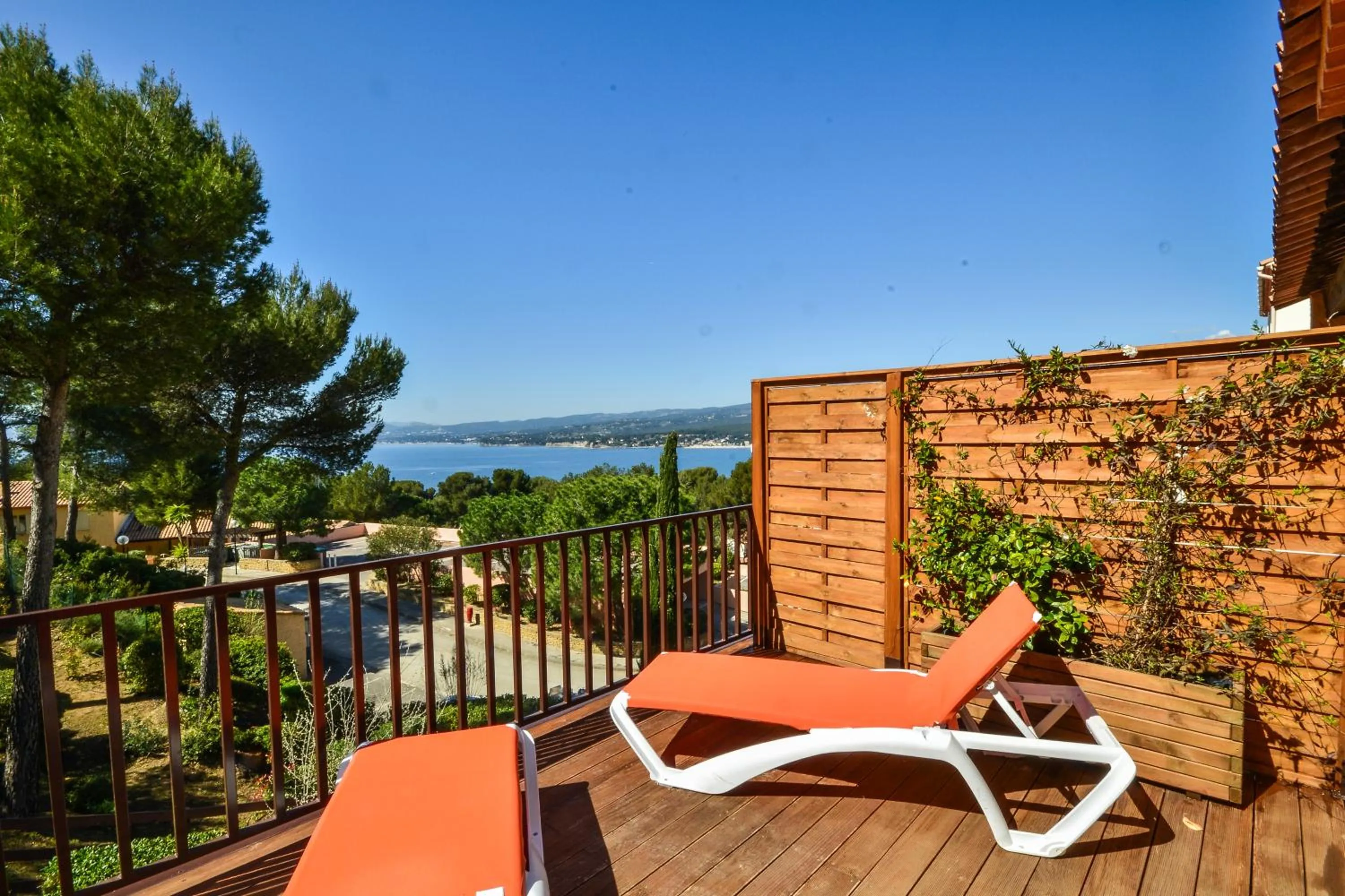 View (from property/room) in VVF Résidence Saint-Cyr-sur-Mer