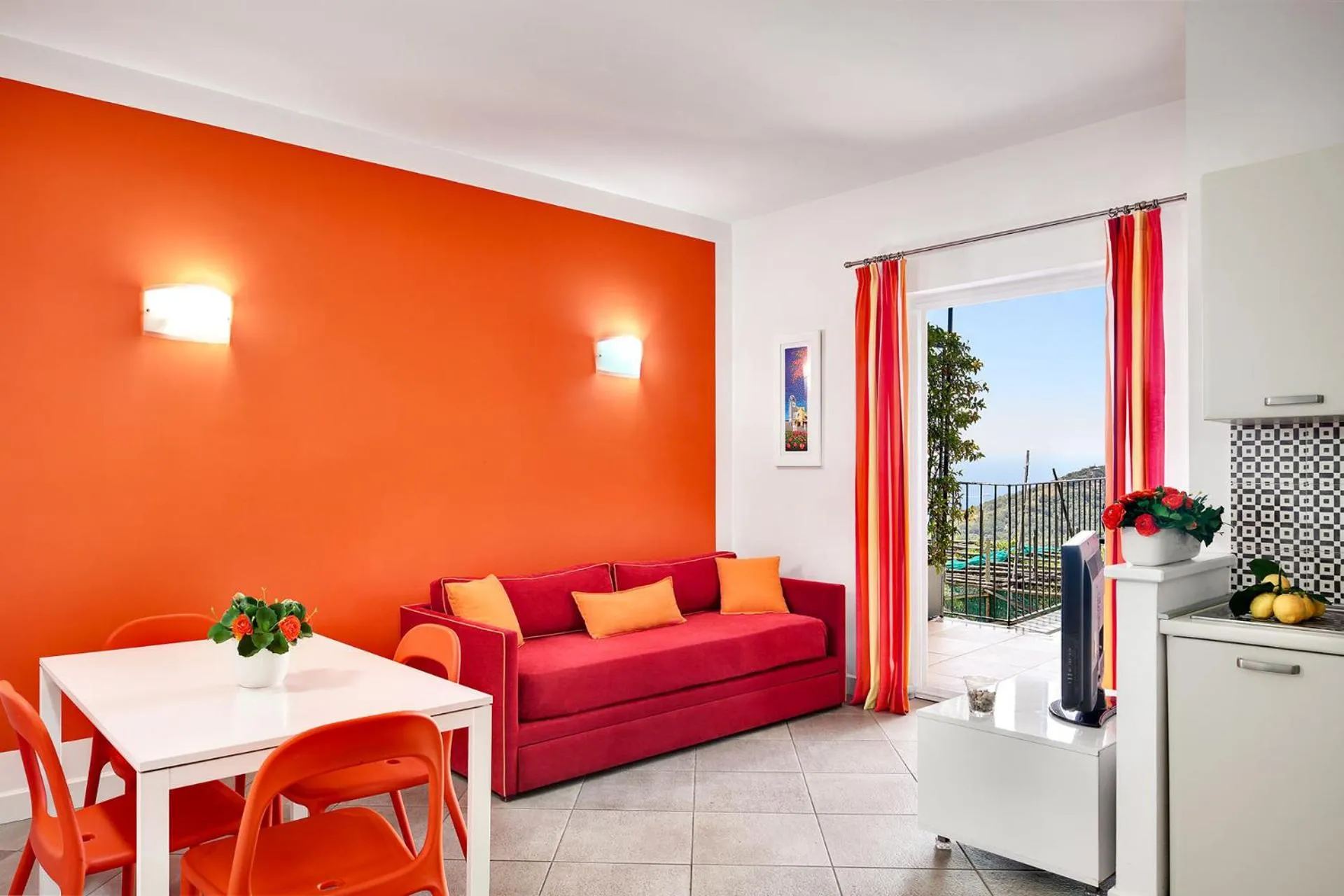 Living room in Le Capannelle by Feeling Italy