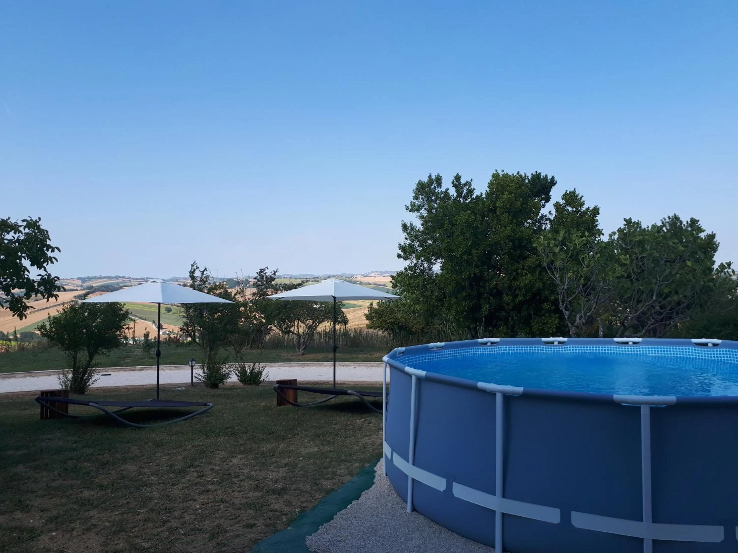 Swimming pool in B&B I Pini Di Storaco