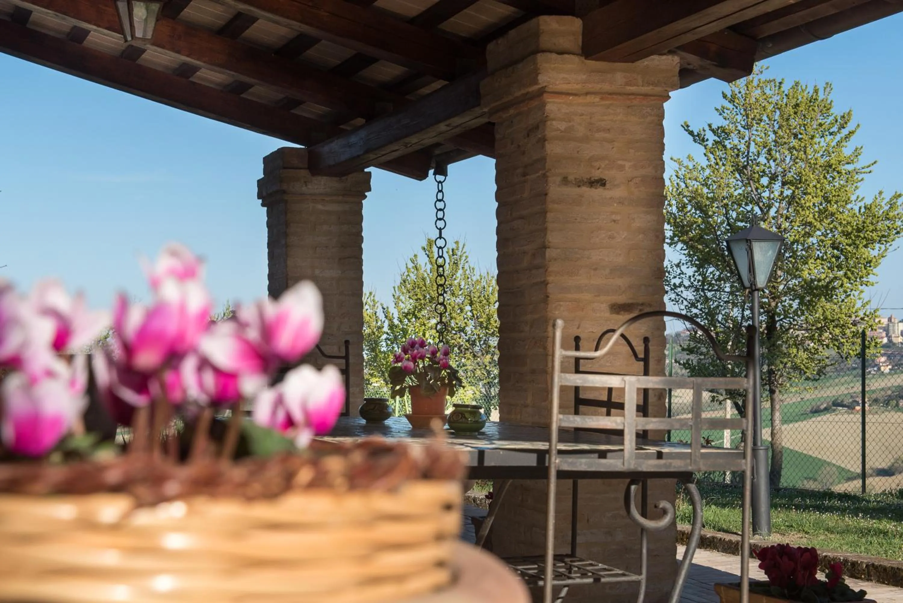 Patio in B&B I Pini Di Storaco