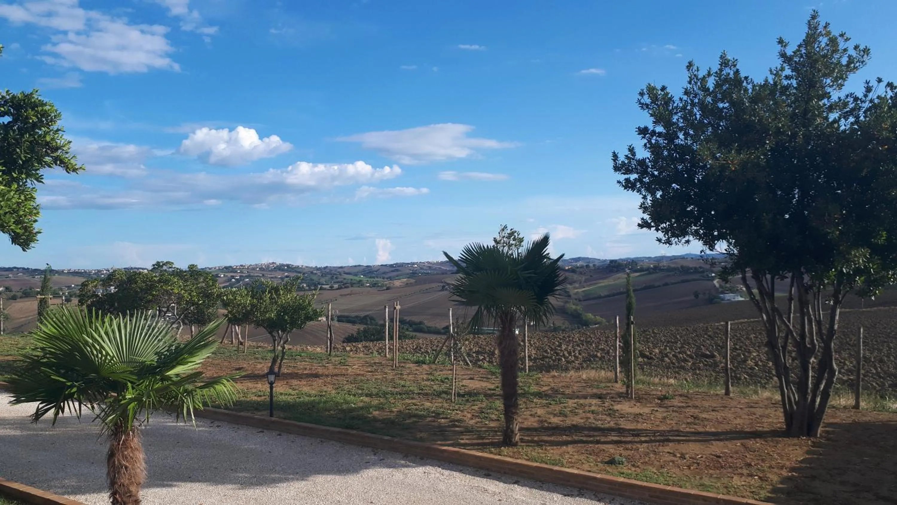 Inner courtyard view in B&B I Pini Di Storaco