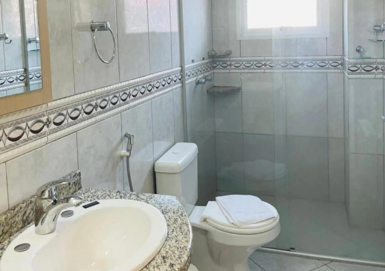 Shower in Dona Adelia Hotel e Restaurante