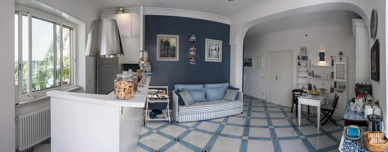 Living room in B&B Amalfè