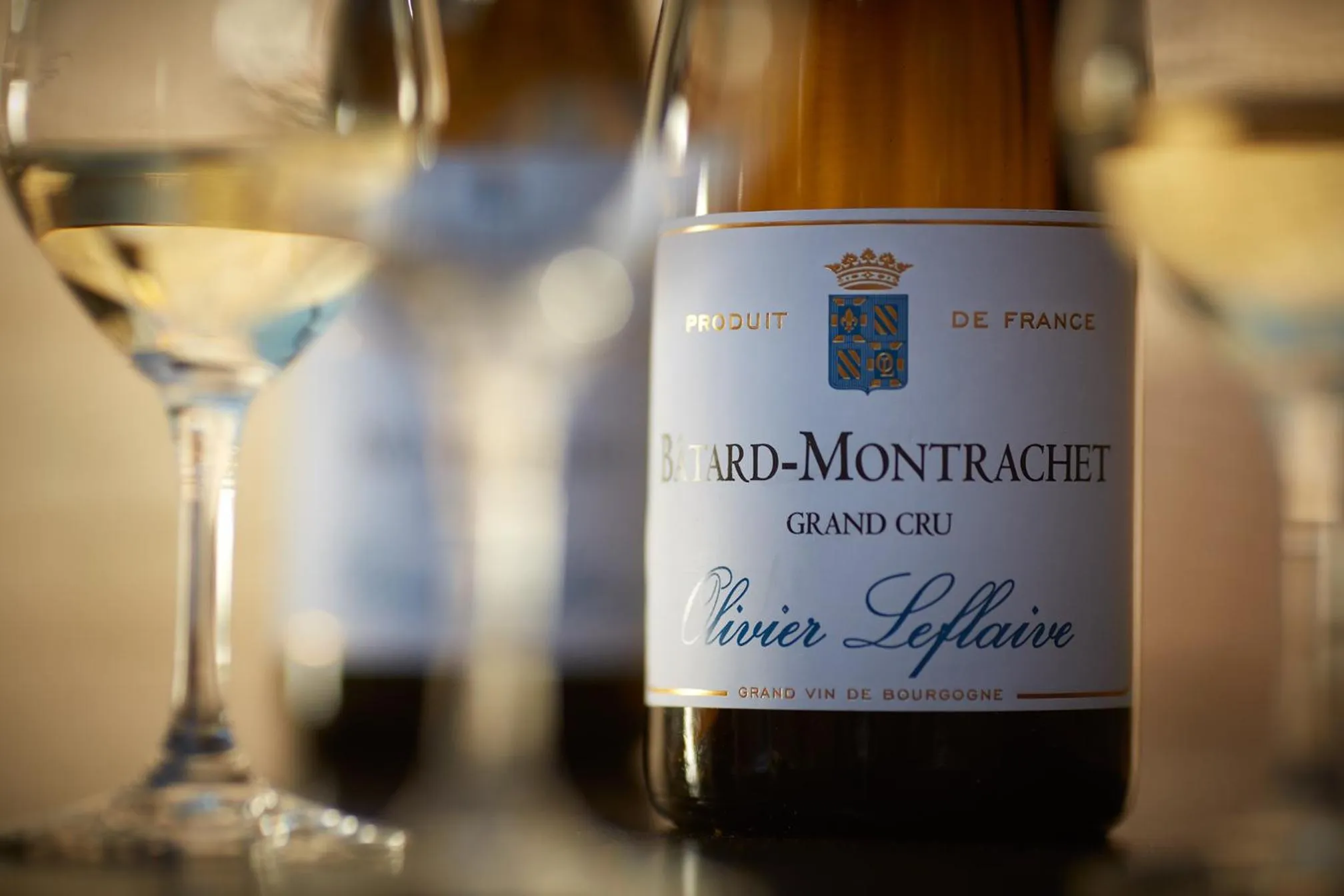 Alcoholic drinks in Olivier Leflaive Hôtel Restaurants