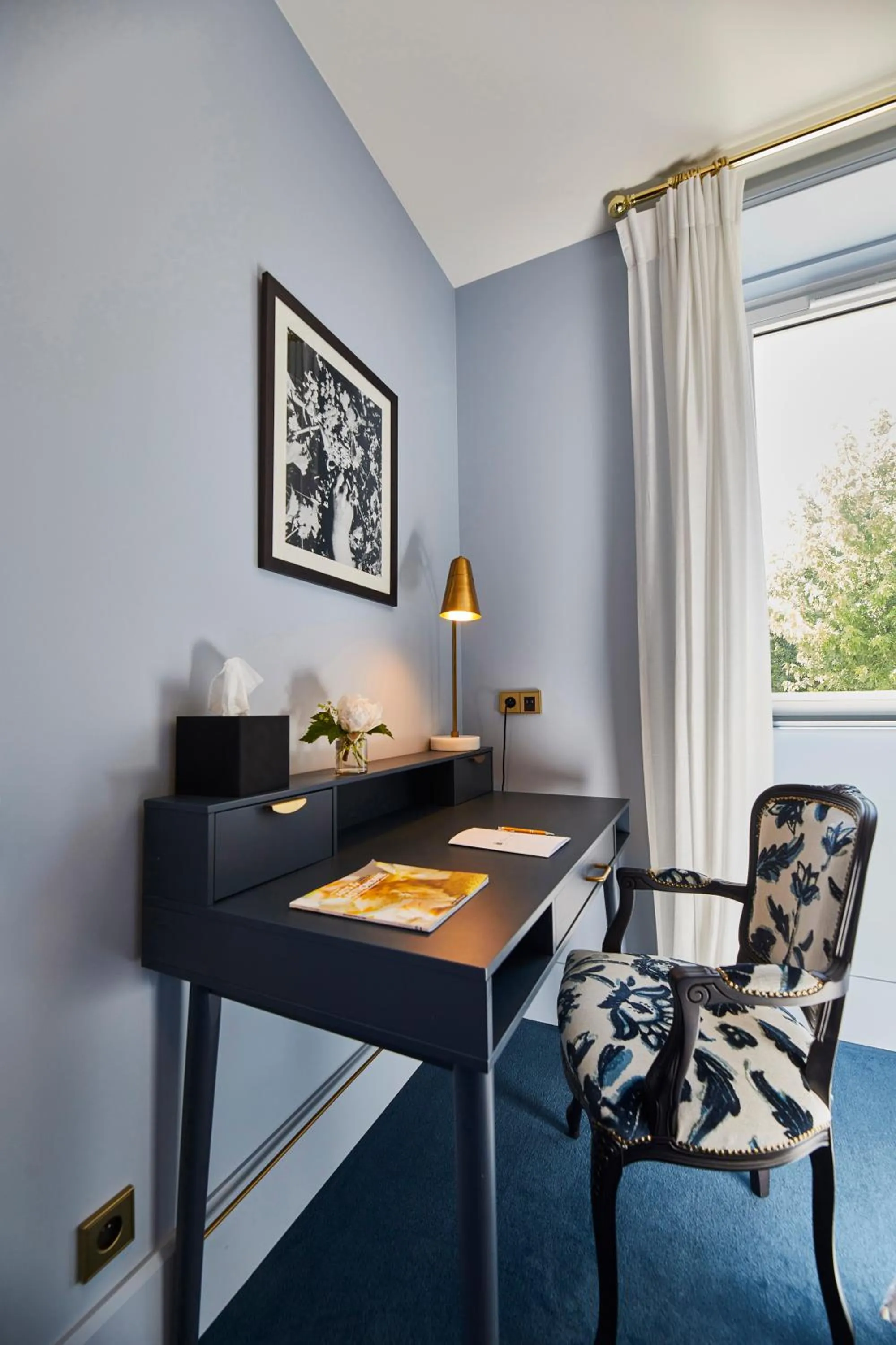Seating area in Olivier Leflaive Hôtel Restaurants