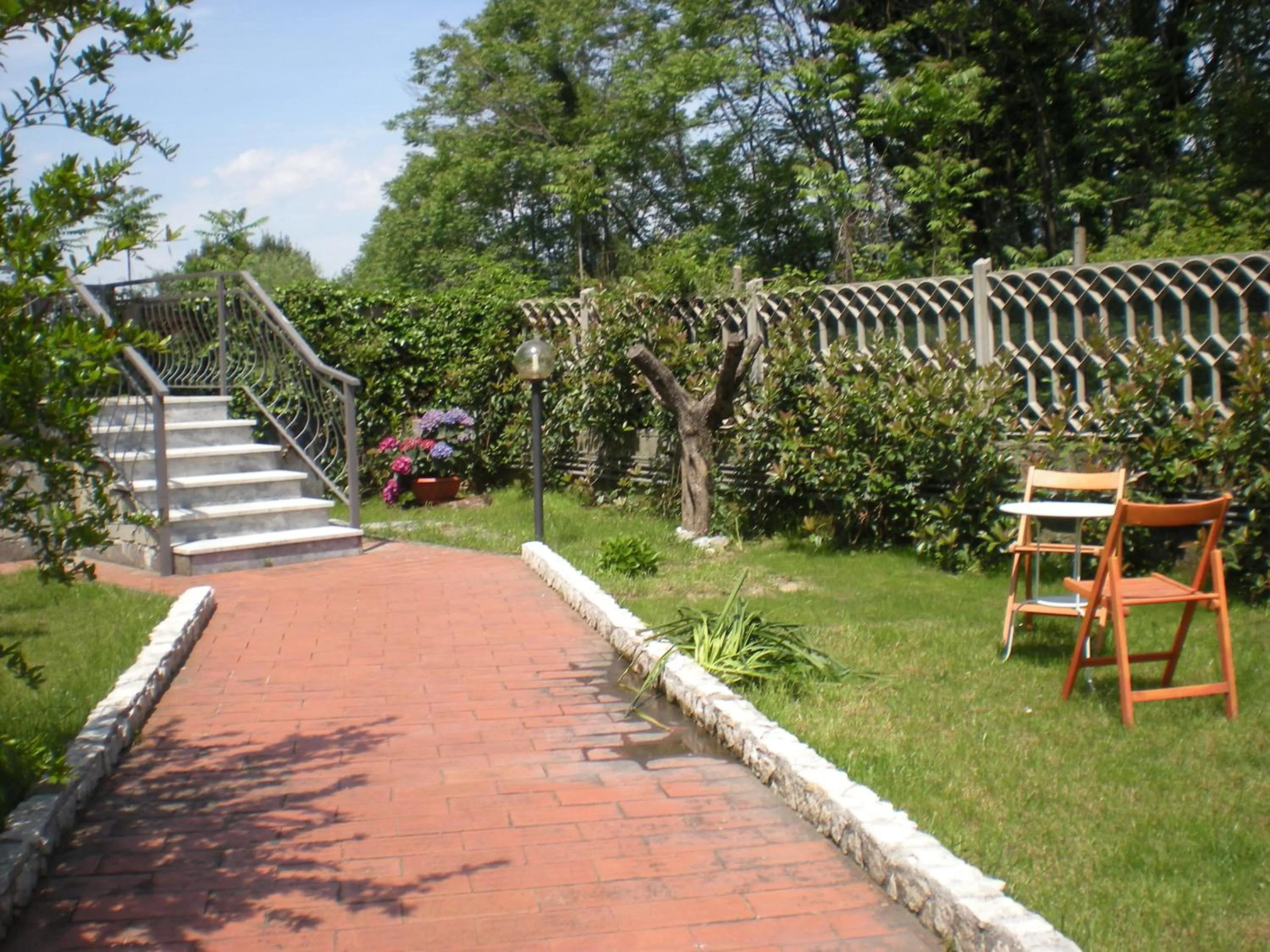 Garden in B&B Al Calcandola