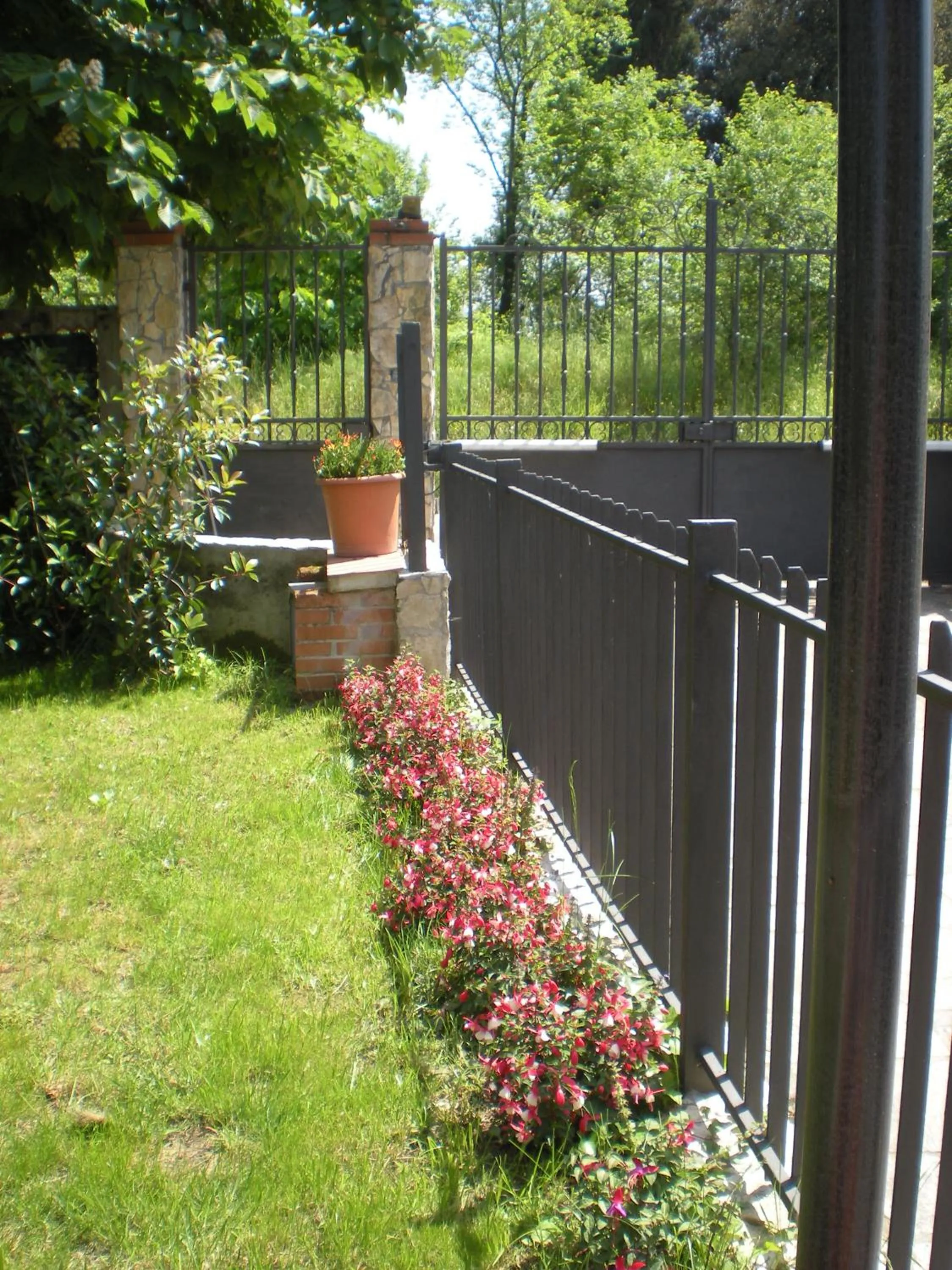 Garden in B&B Al Calcandola