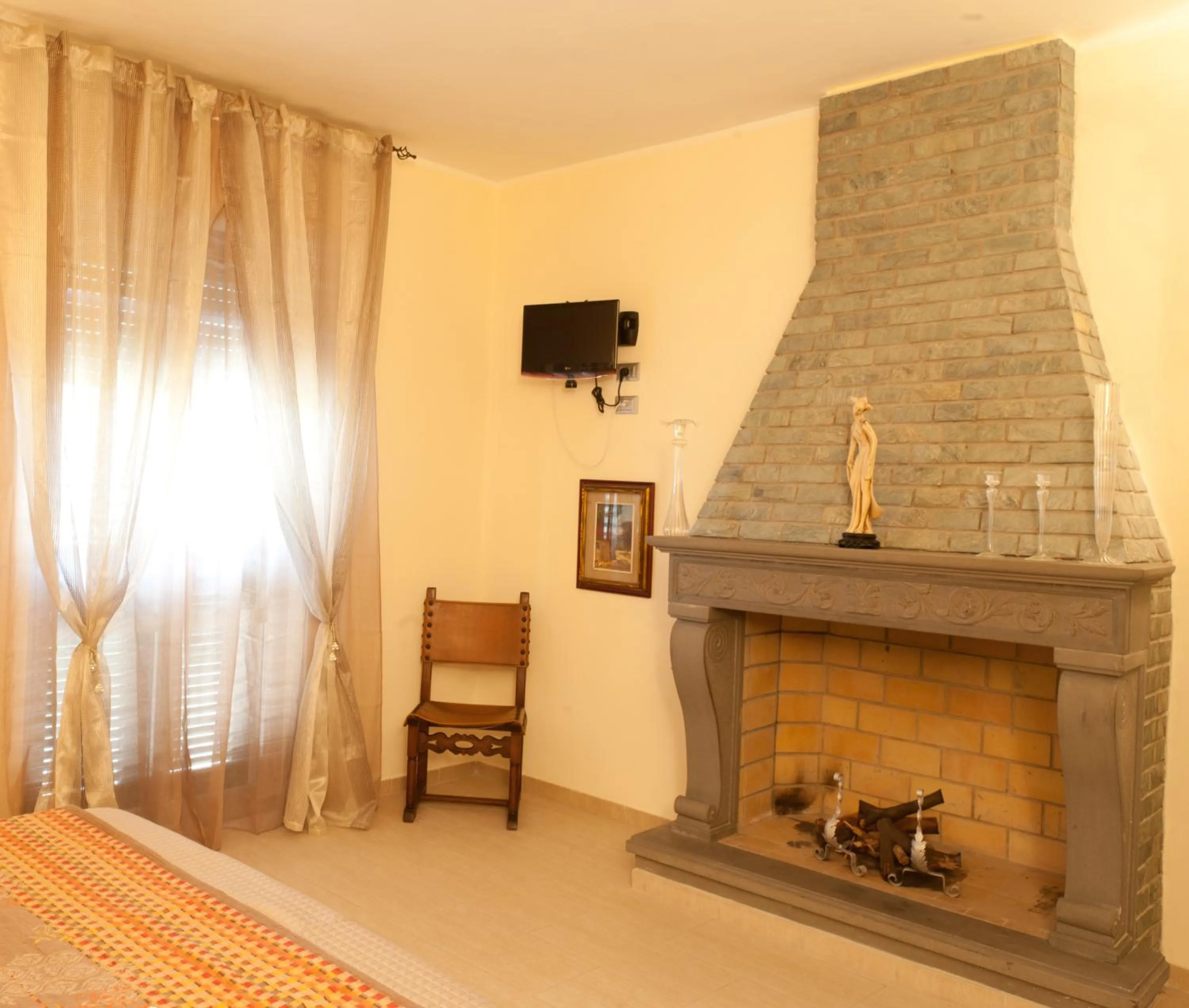 Decorative detail in B&B Al Calcandola