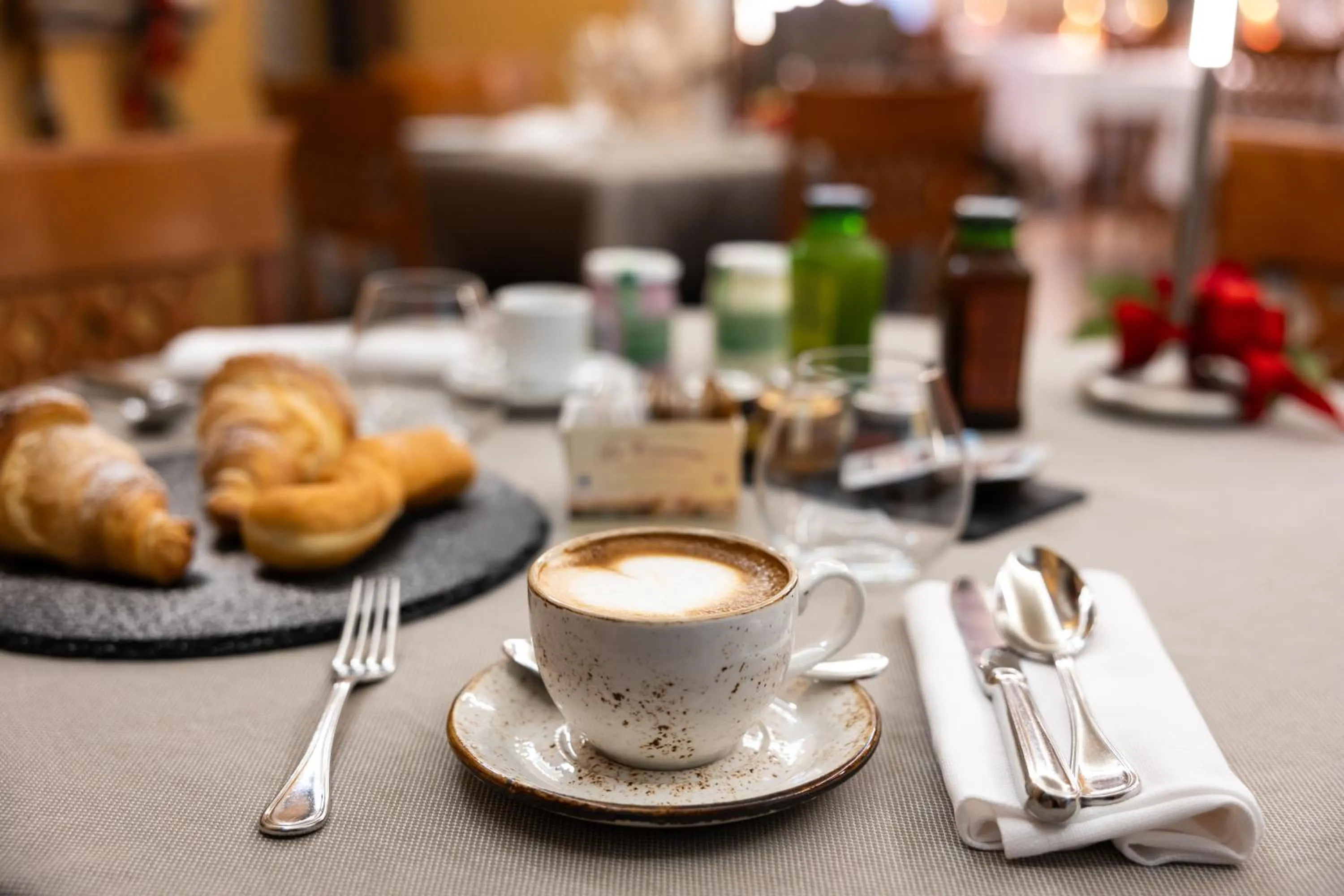 Food and drinks in Locanda La Comacina