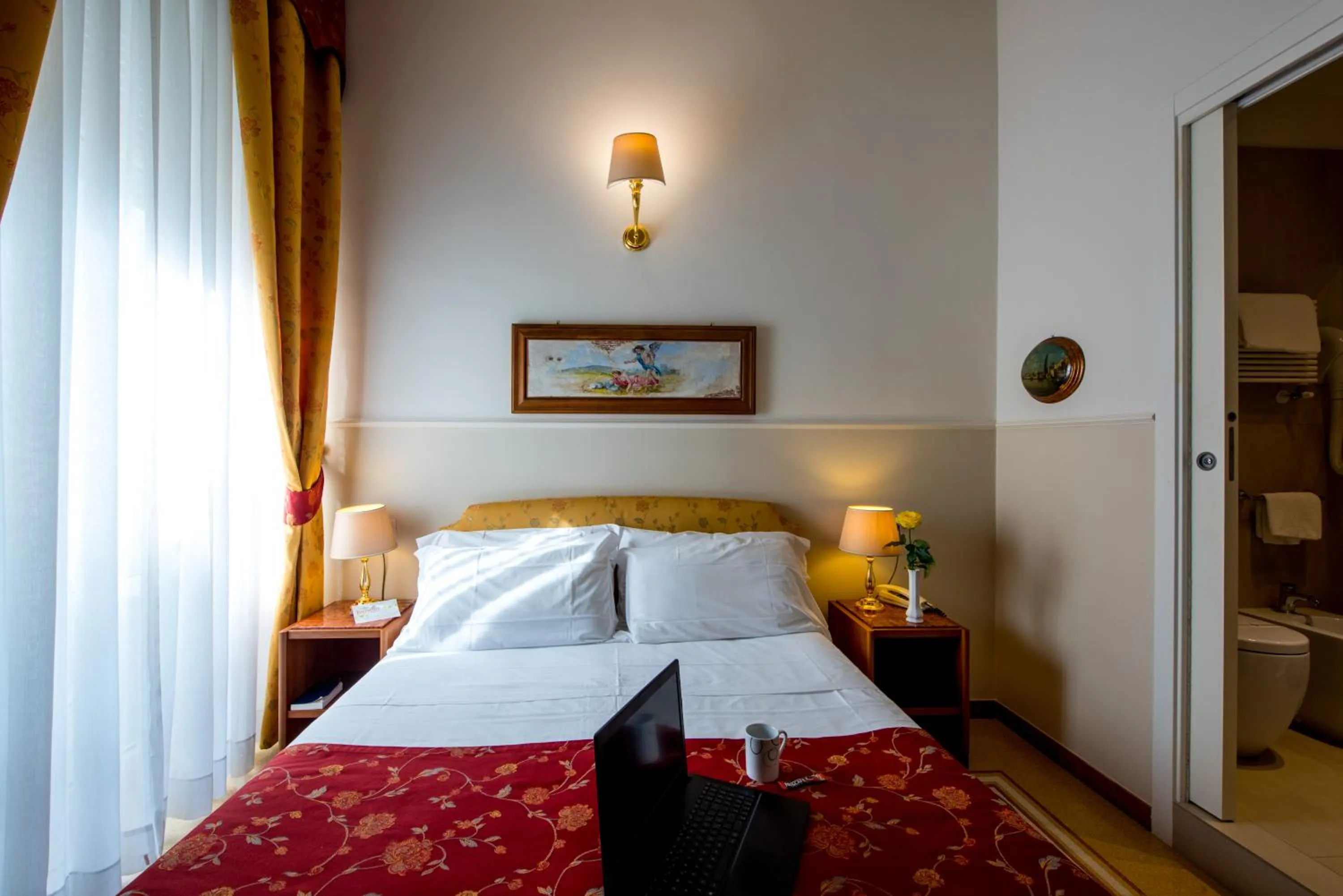 Bed in Hotel Progresso