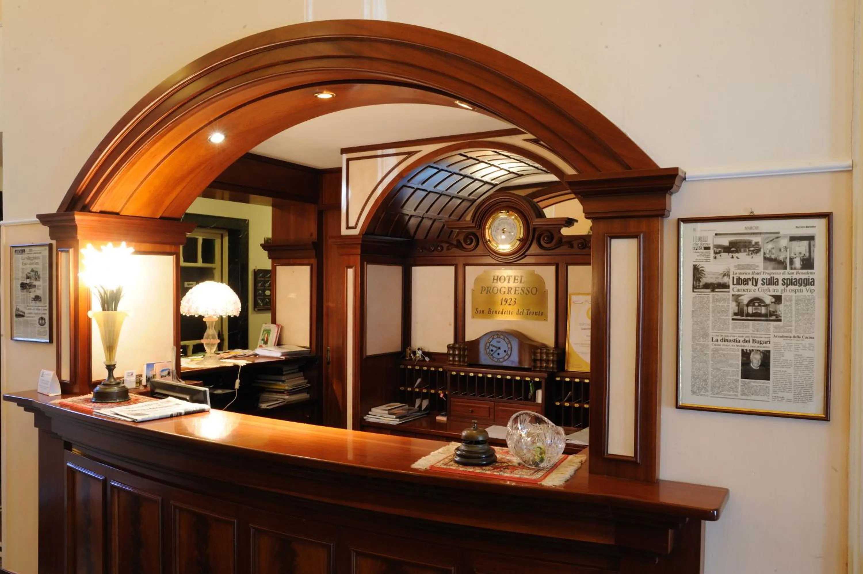 Lobby or reception in Hotel Progresso