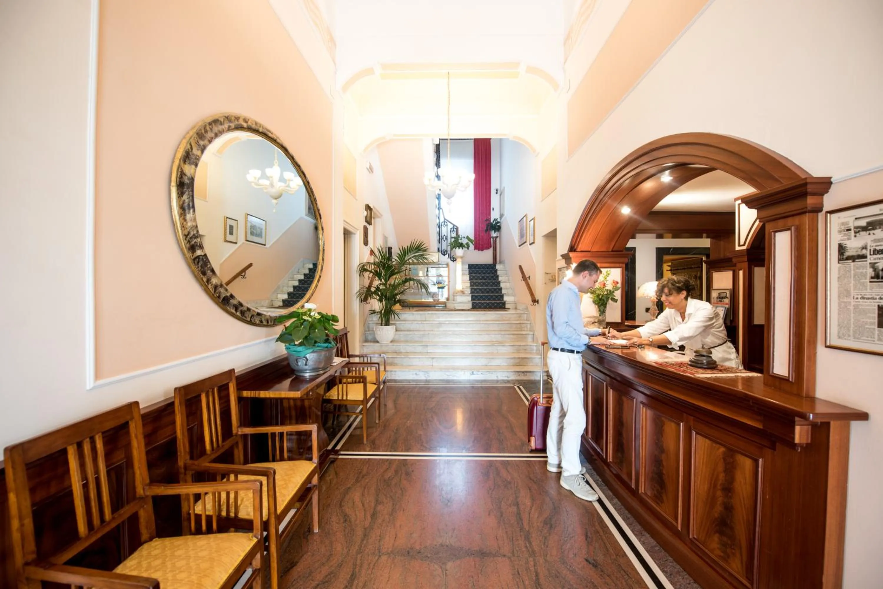 Lobby or reception in Hotel Progresso