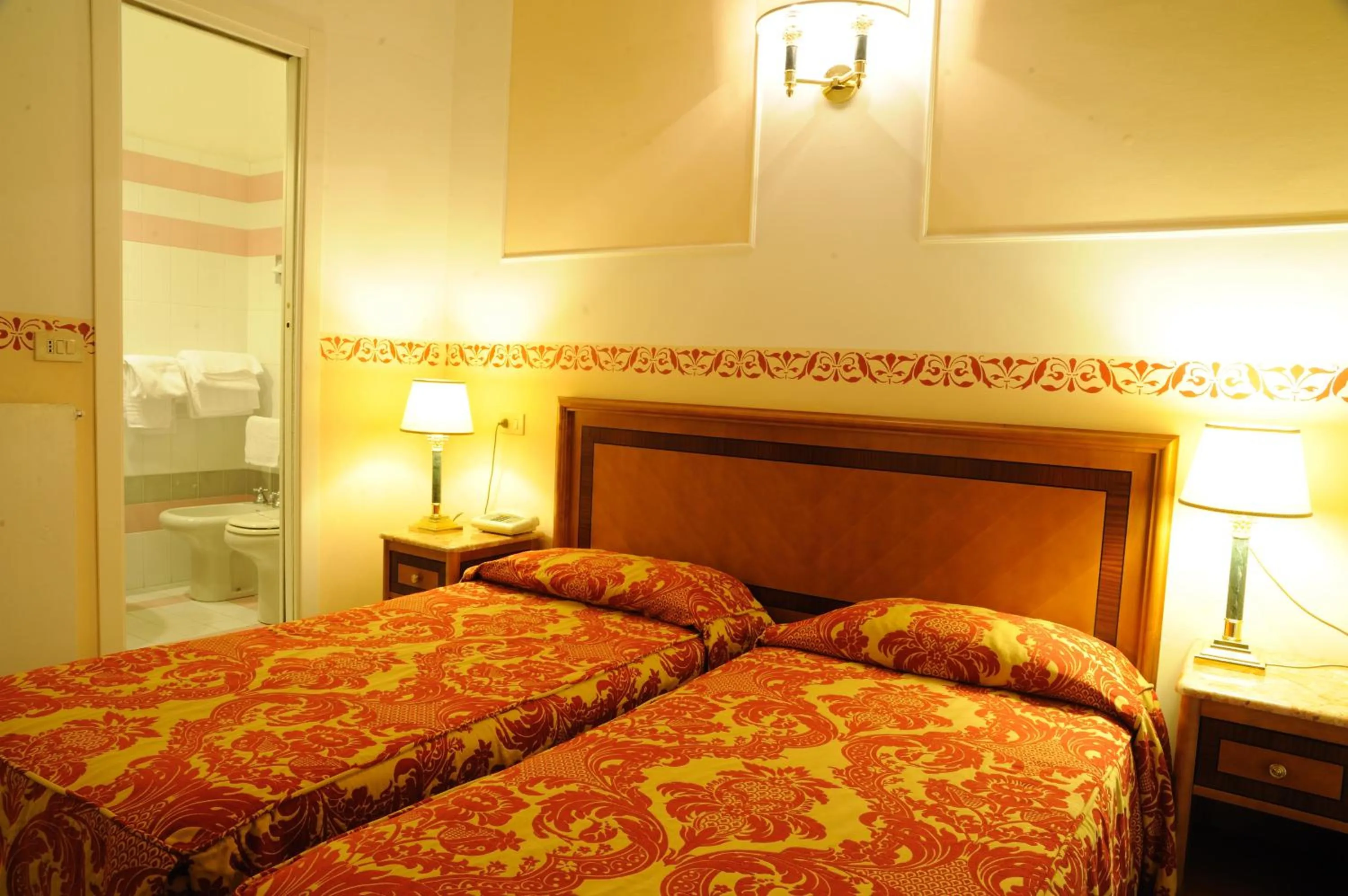 Bed in Hotel Progresso