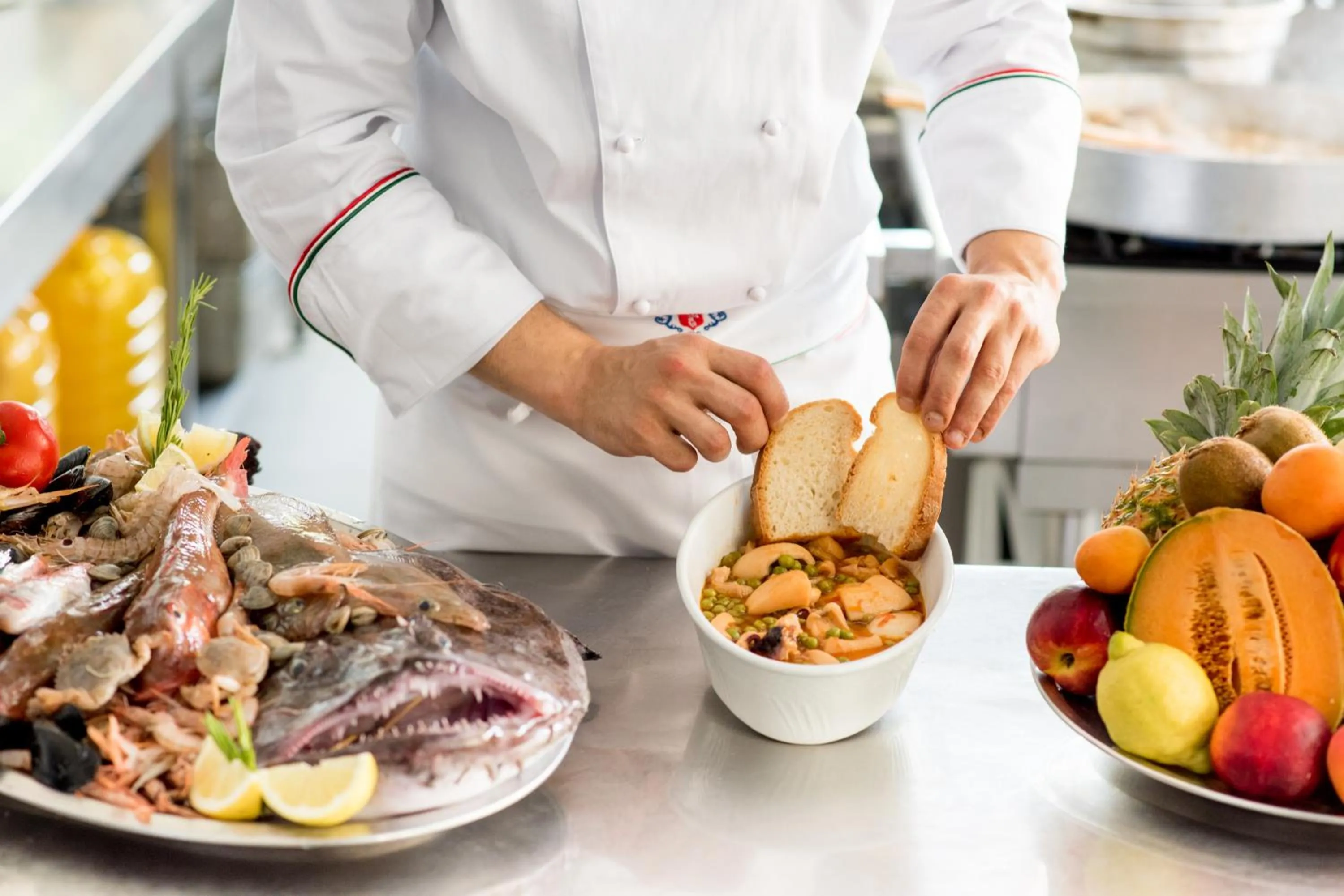 Food close-up in Hotel Progresso