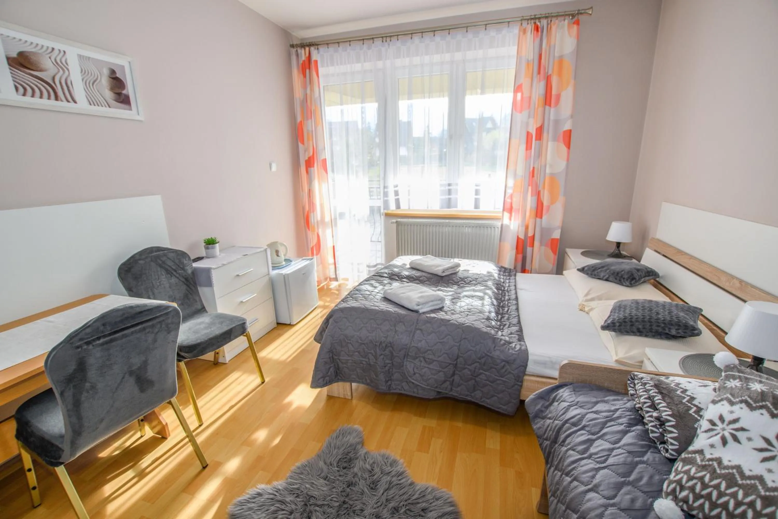 Bed in Villa Broniewskiego