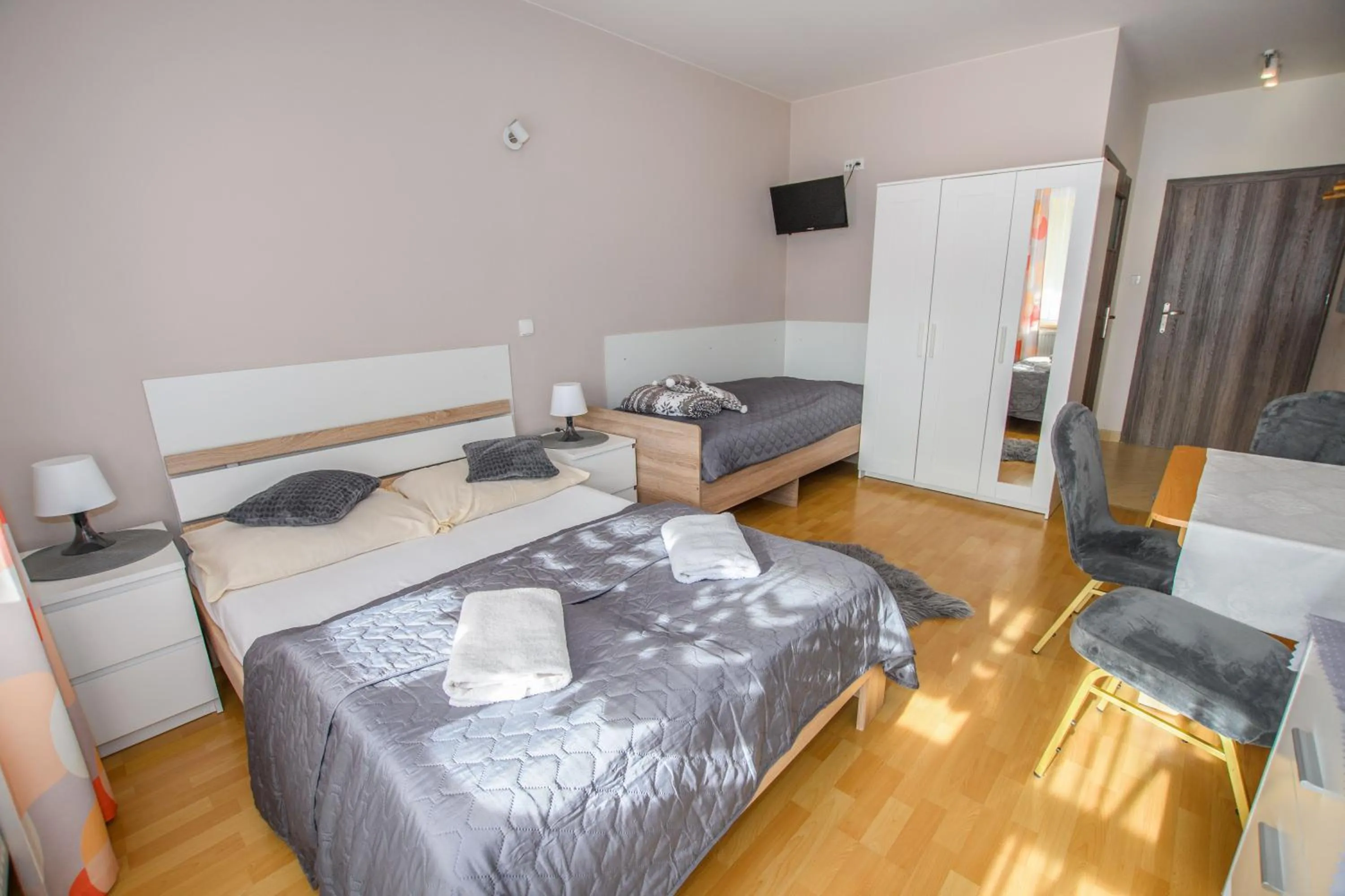 Bed in Villa Broniewskiego