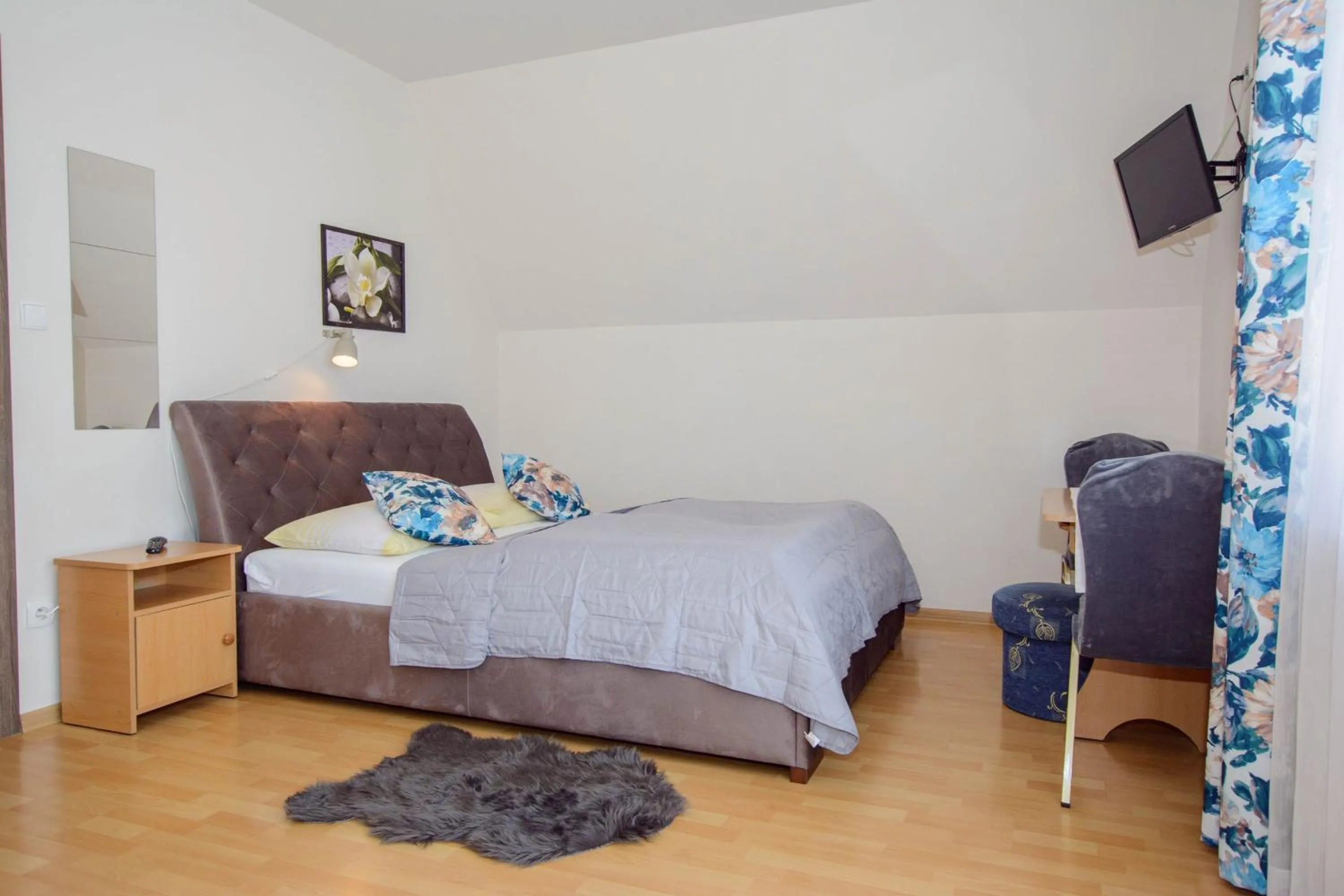 Bed in Villa Broniewskiego