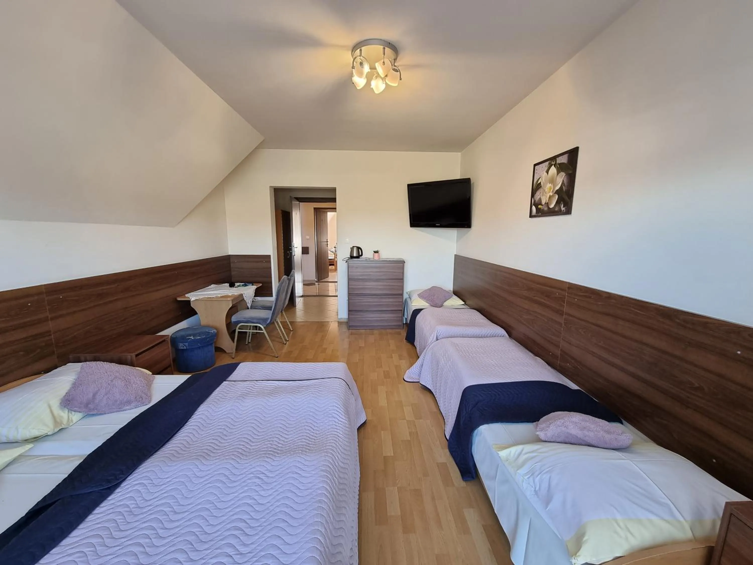 Bed in Villa Broniewskiego