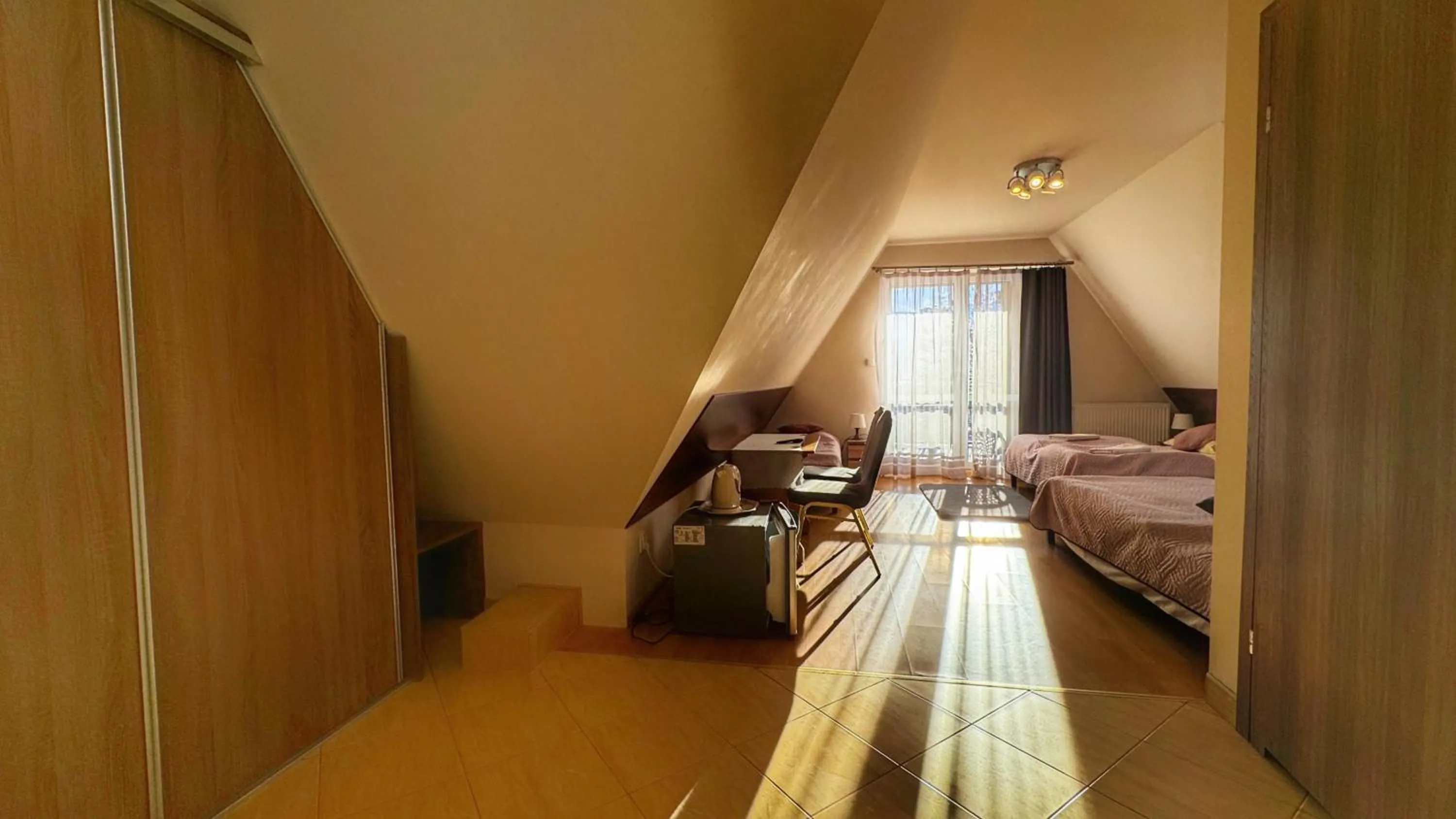 Bed in Villa Broniewskiego