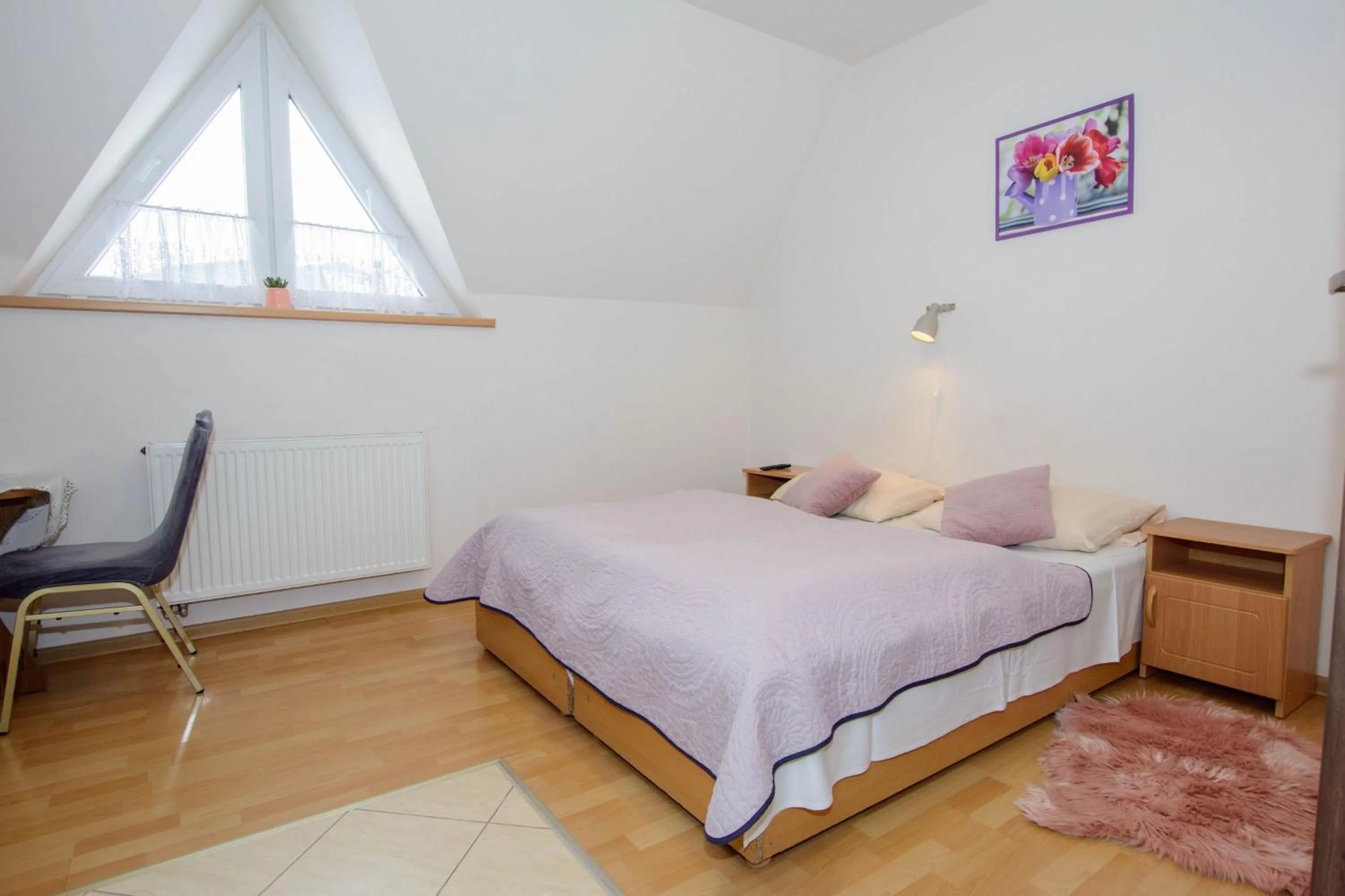 Bed in Villa Broniewskiego