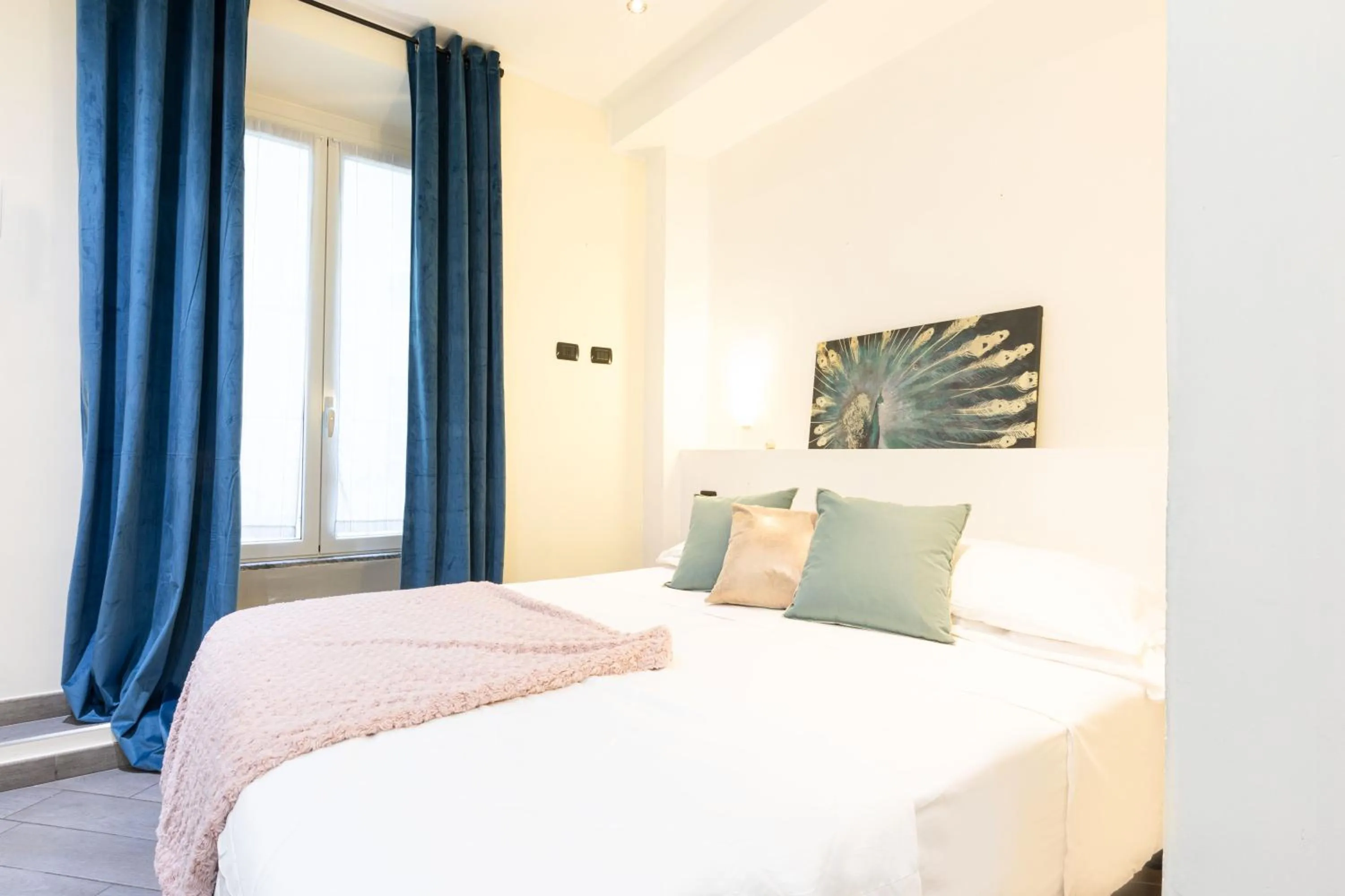 Bed in Cesar Vatican Rooms