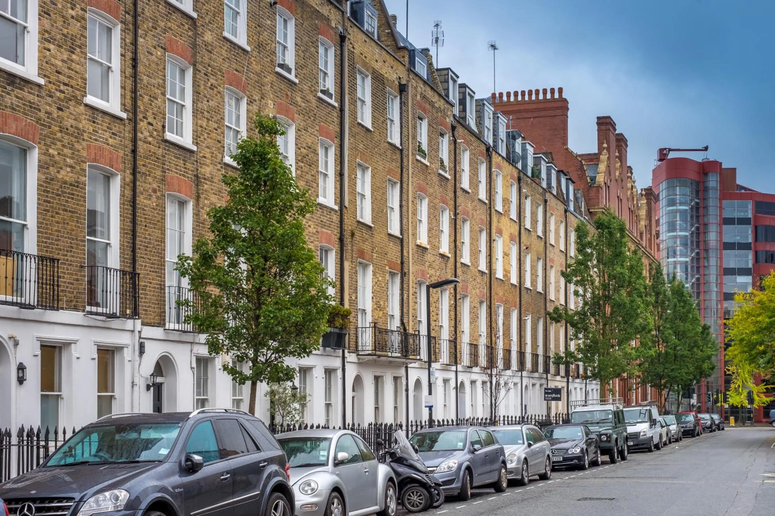 City view in Marylebone Apartments