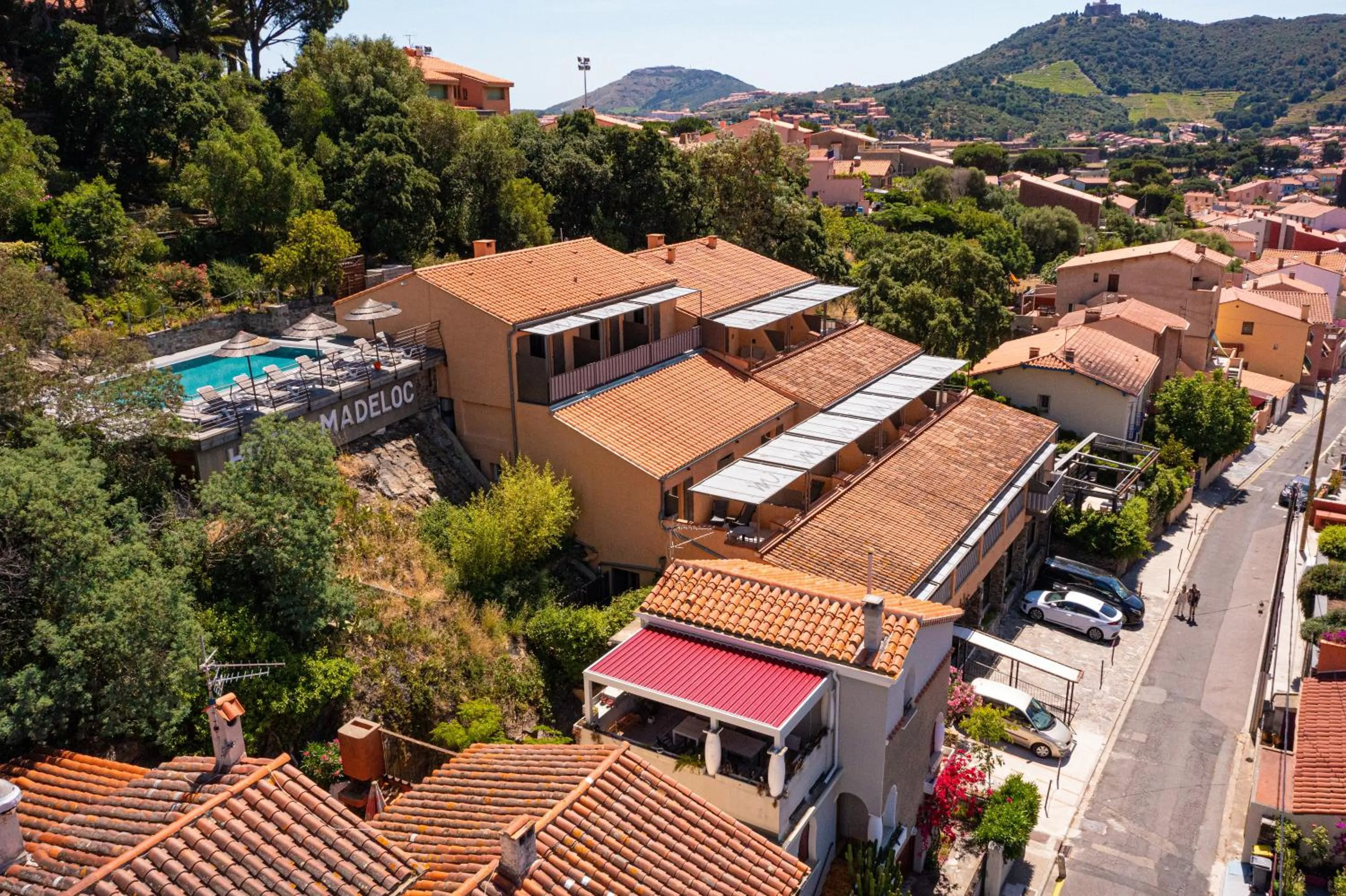 Bird's eye view in Le Madeloc Hôtel & Spa