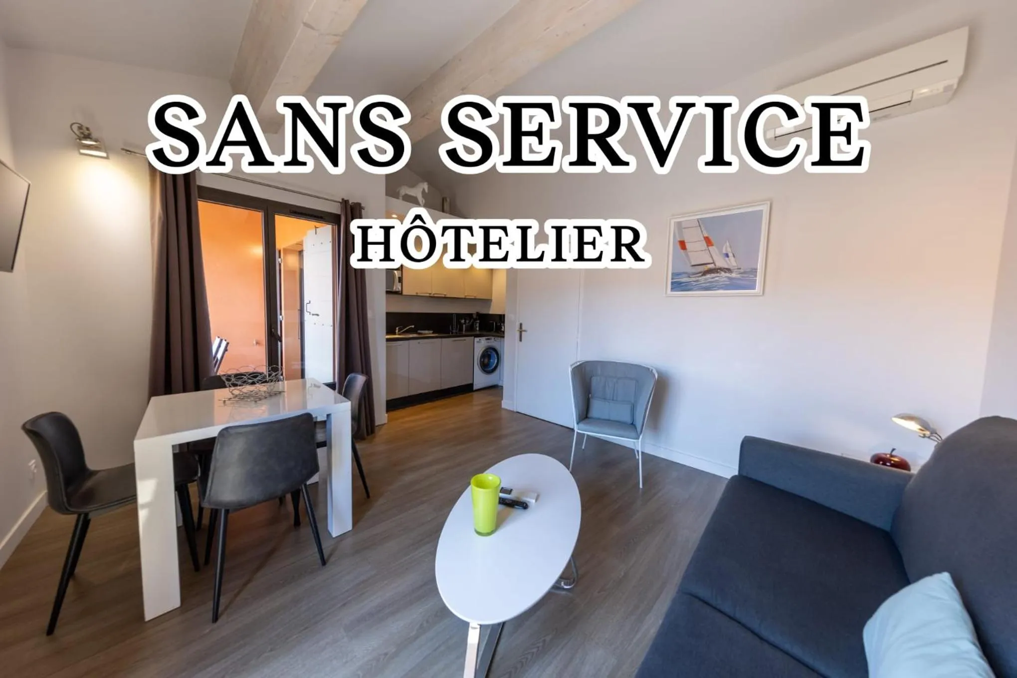 One-Bedroom Apartment with Outdoor Area - No Hotel services  in Le Madeloc Hôtel & Spa