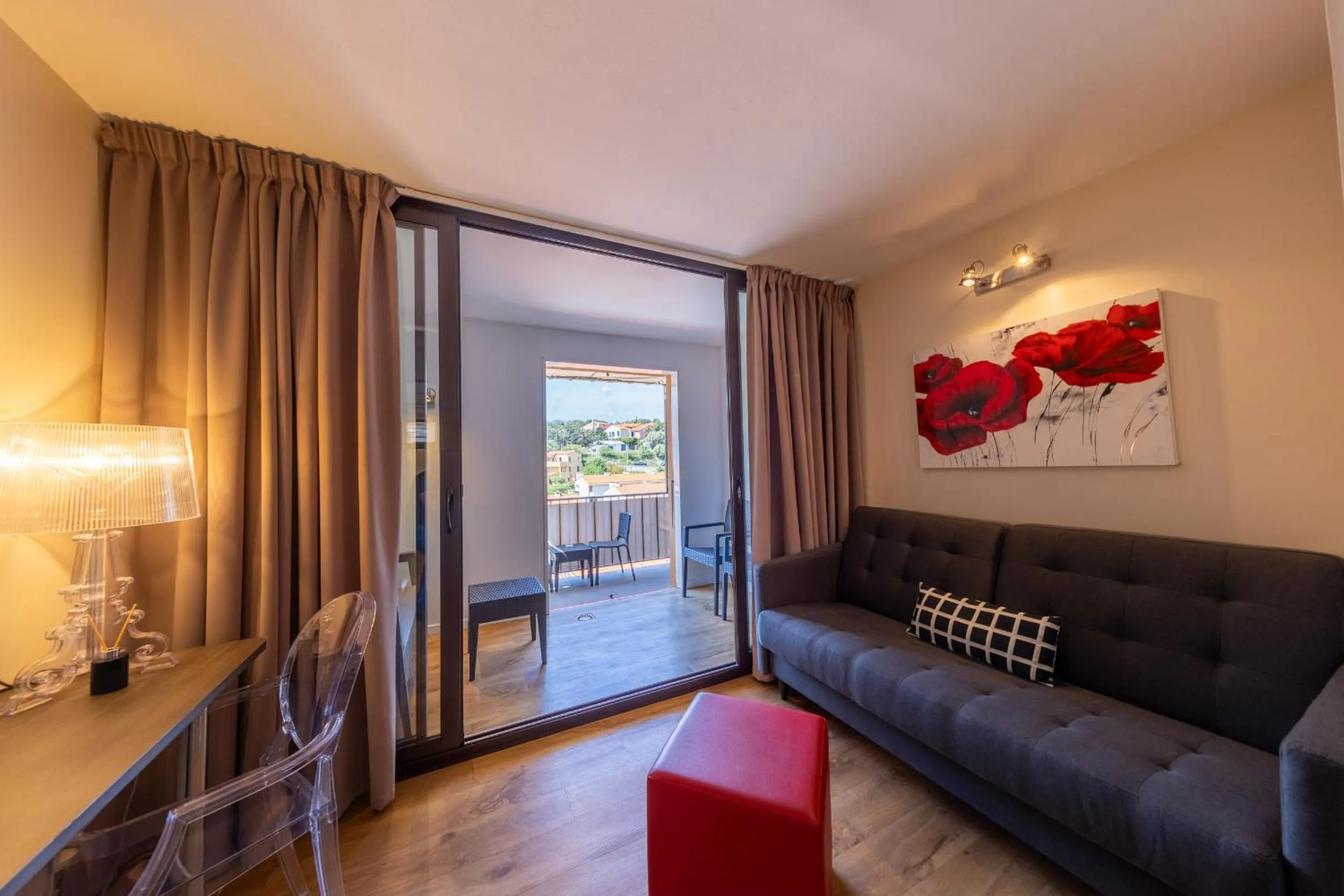 Living room in Hôtel & Spa Le Madeloc - Collioure Centre