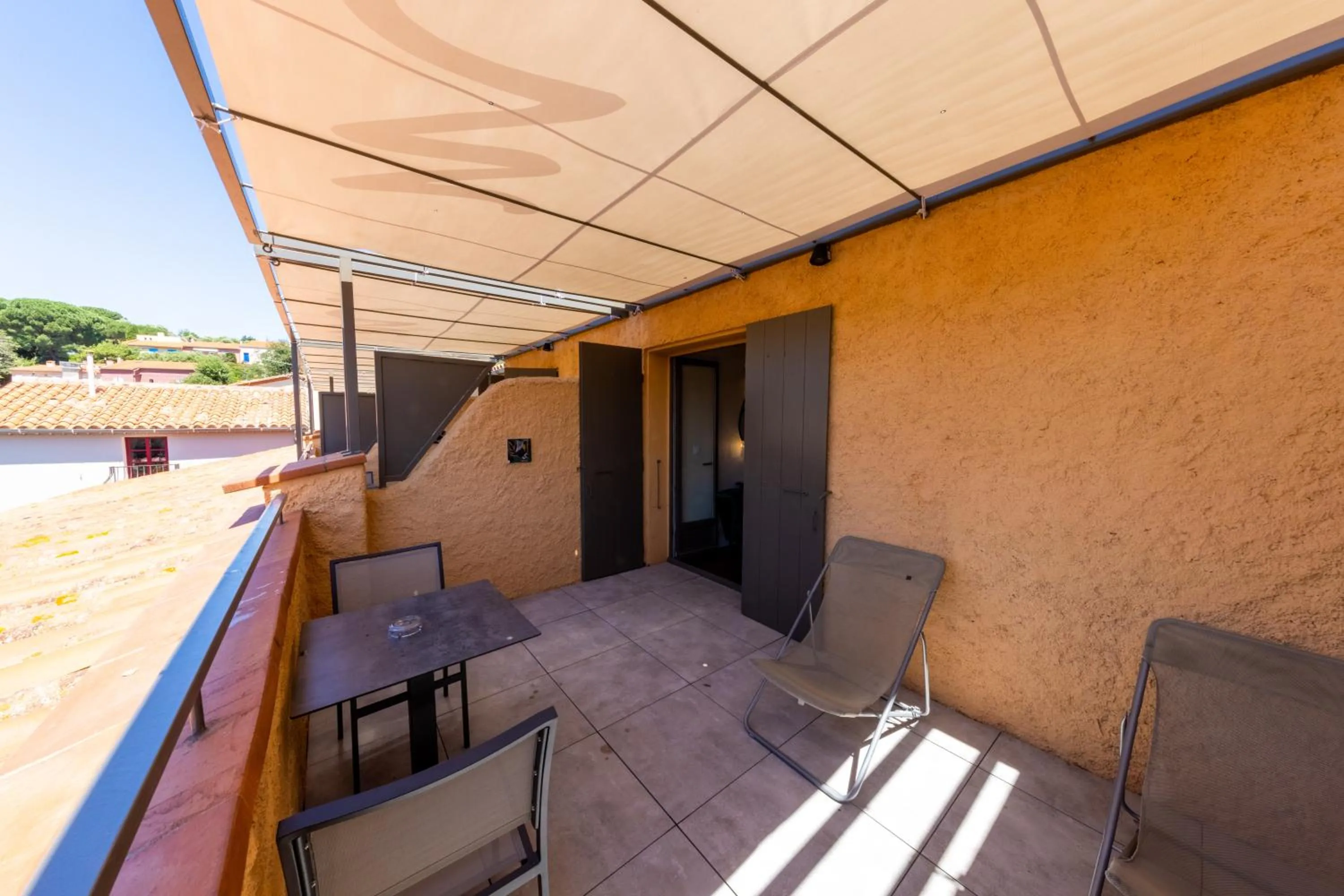 Balcony/Terrace in Le Madeloc Hôtel & Spa