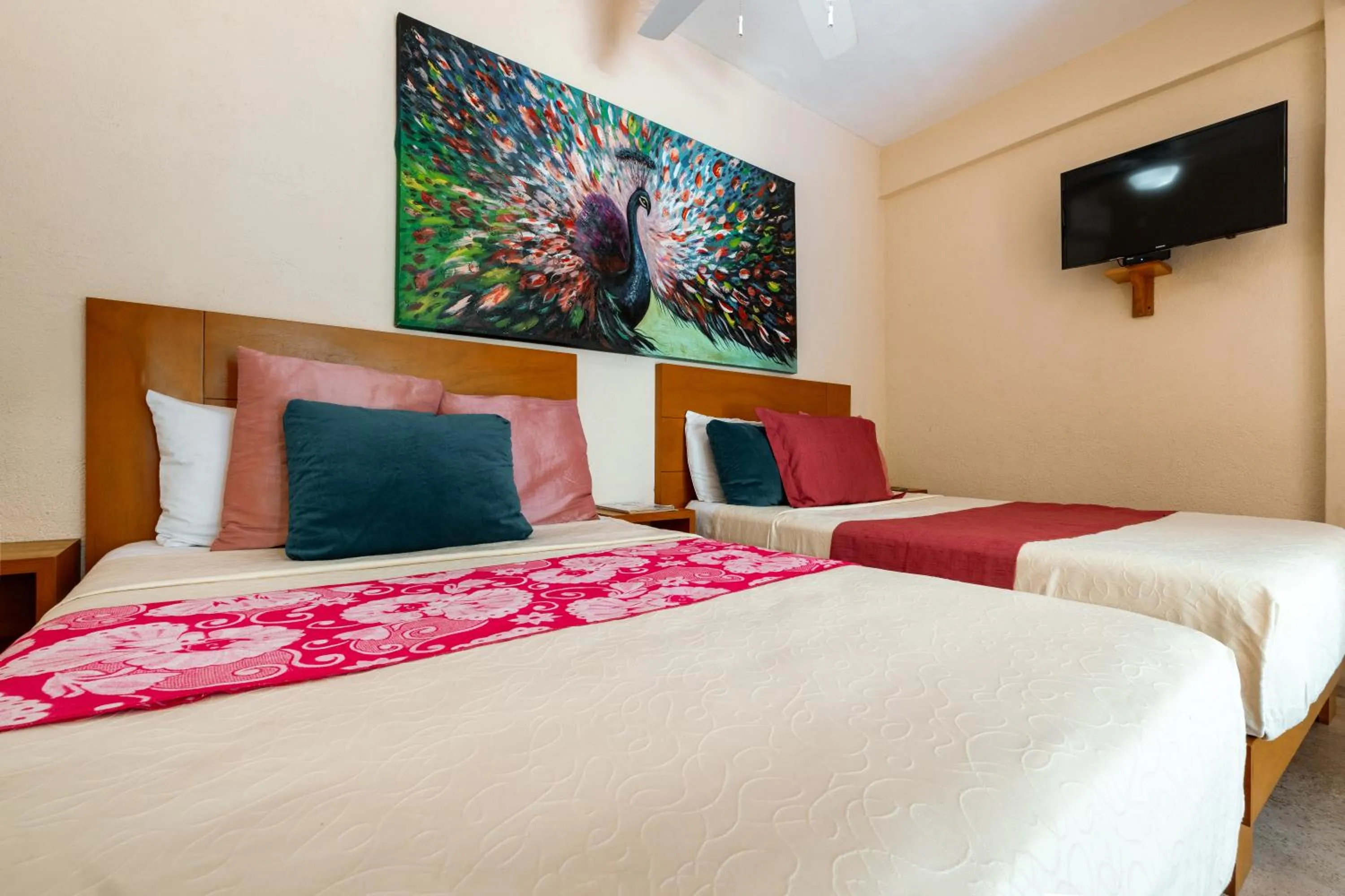 Bed in Rojo Manglar Acapulco