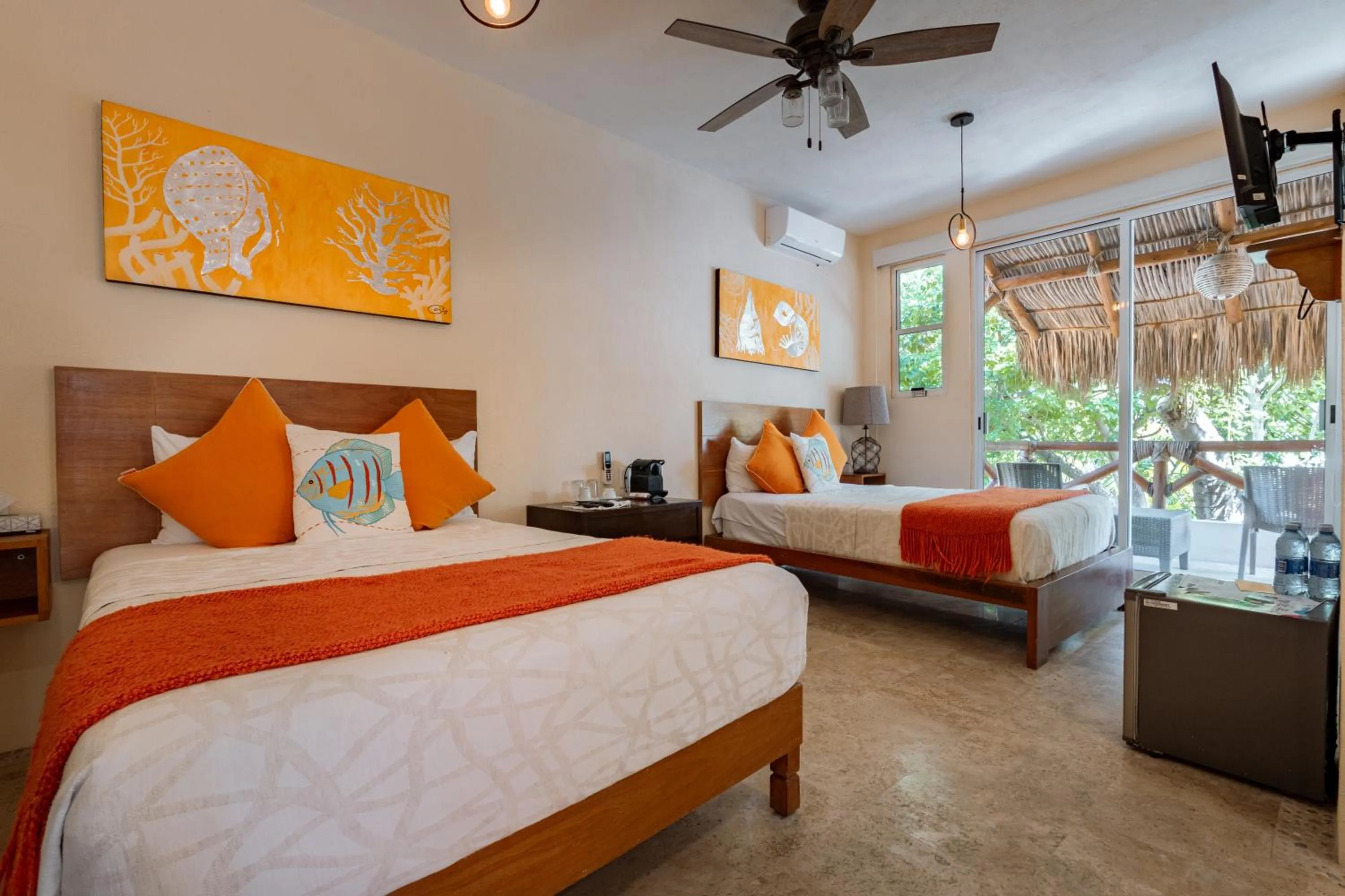 Bedroom, Bed in Rojo Manglar Acapulco