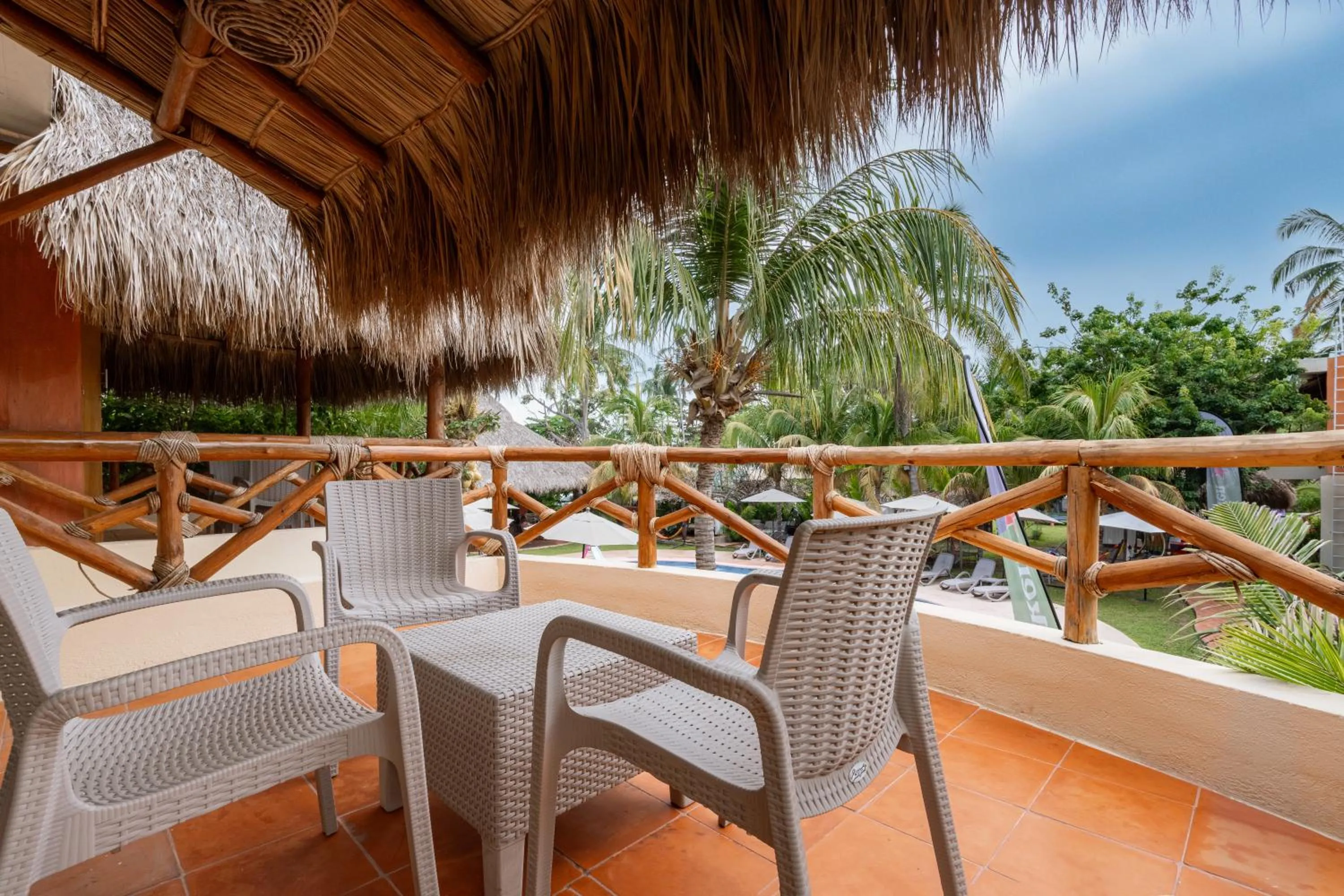 Patio in Rojo Manglar Acapulco