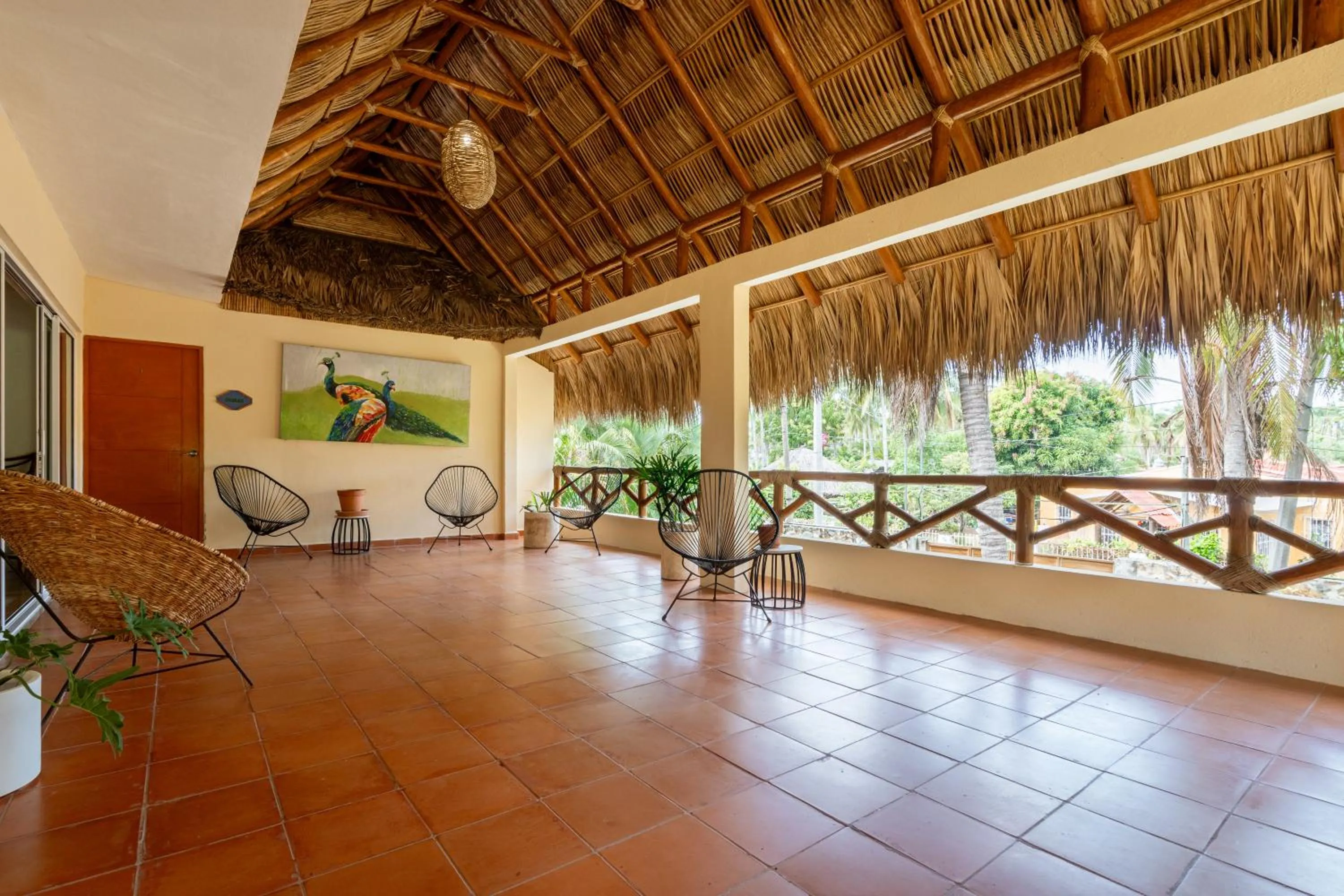Living room in Rojo Manglar Acapulco